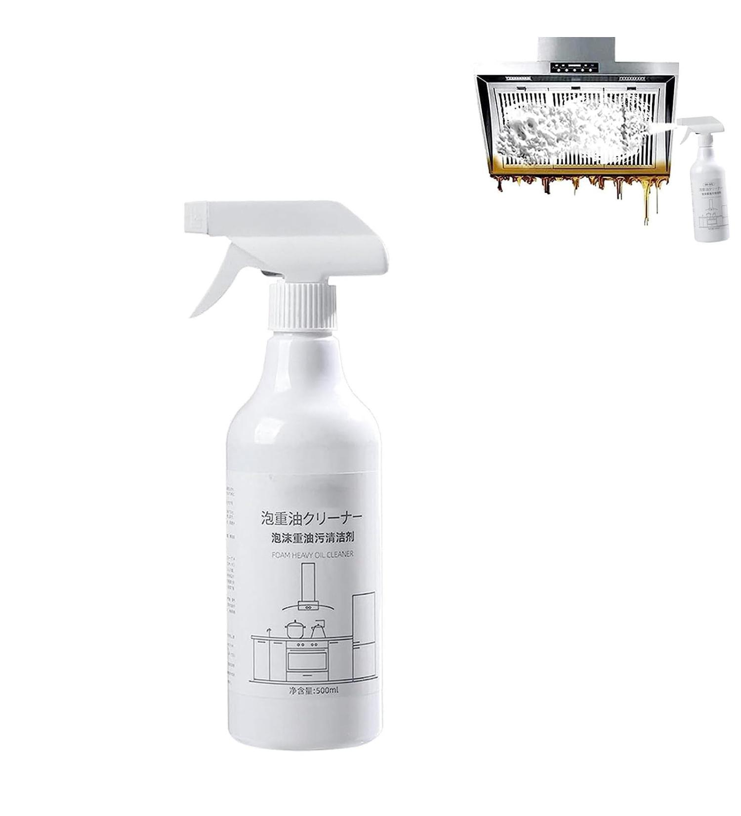 Splash Foam Spray Multi-Purpose Kitchen Cleaner Foam Spray for Remove Grease and Stubborn Stains Multifunctional The Formula is Mild Safe and Does Not Hurt Hands - Buy Online on GoSupps.com