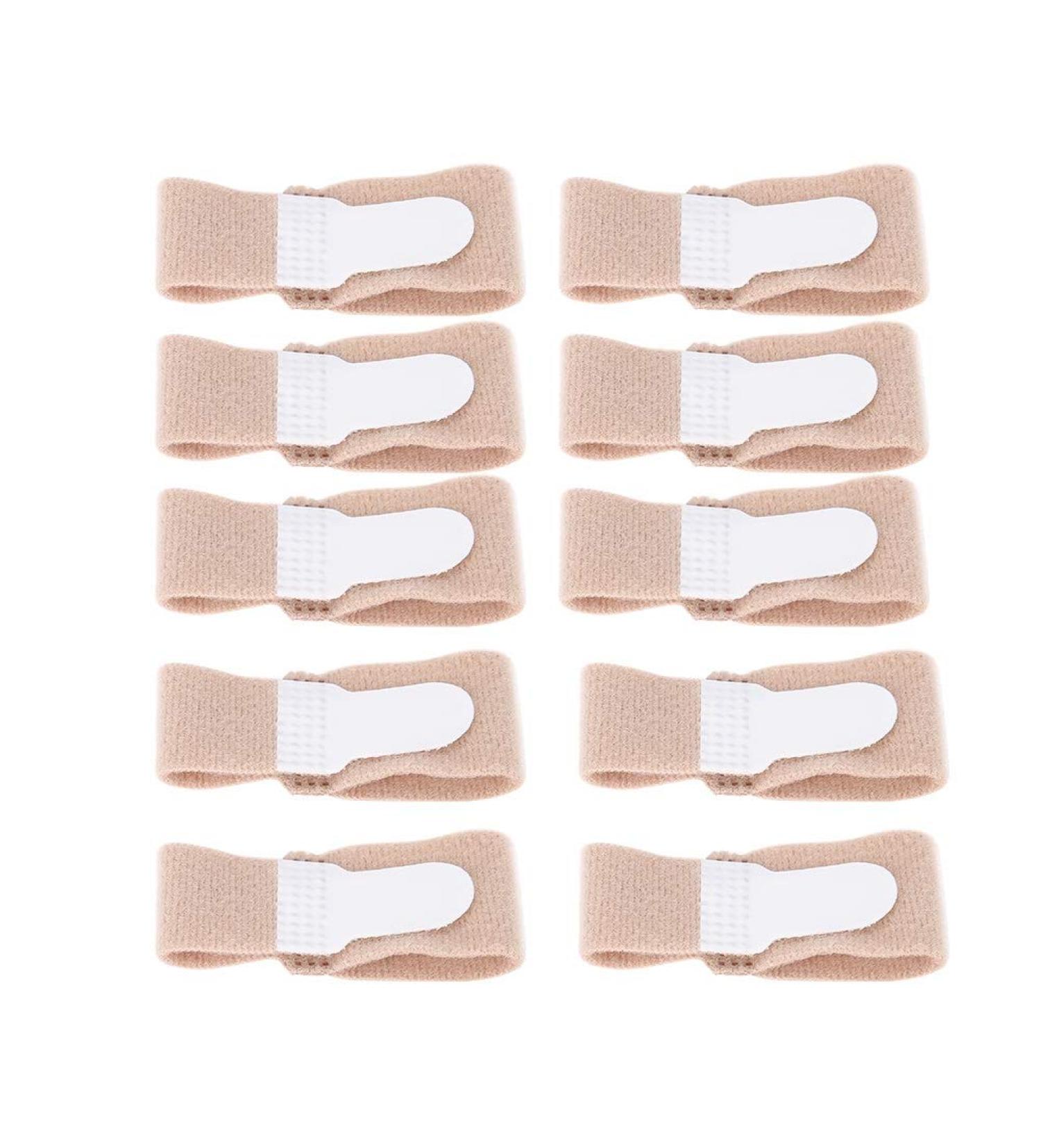 10pcs Hallux Valgus Corrector - Foot Thumb Separator for Left & Right Feet - Buy Online on GoSupps.com