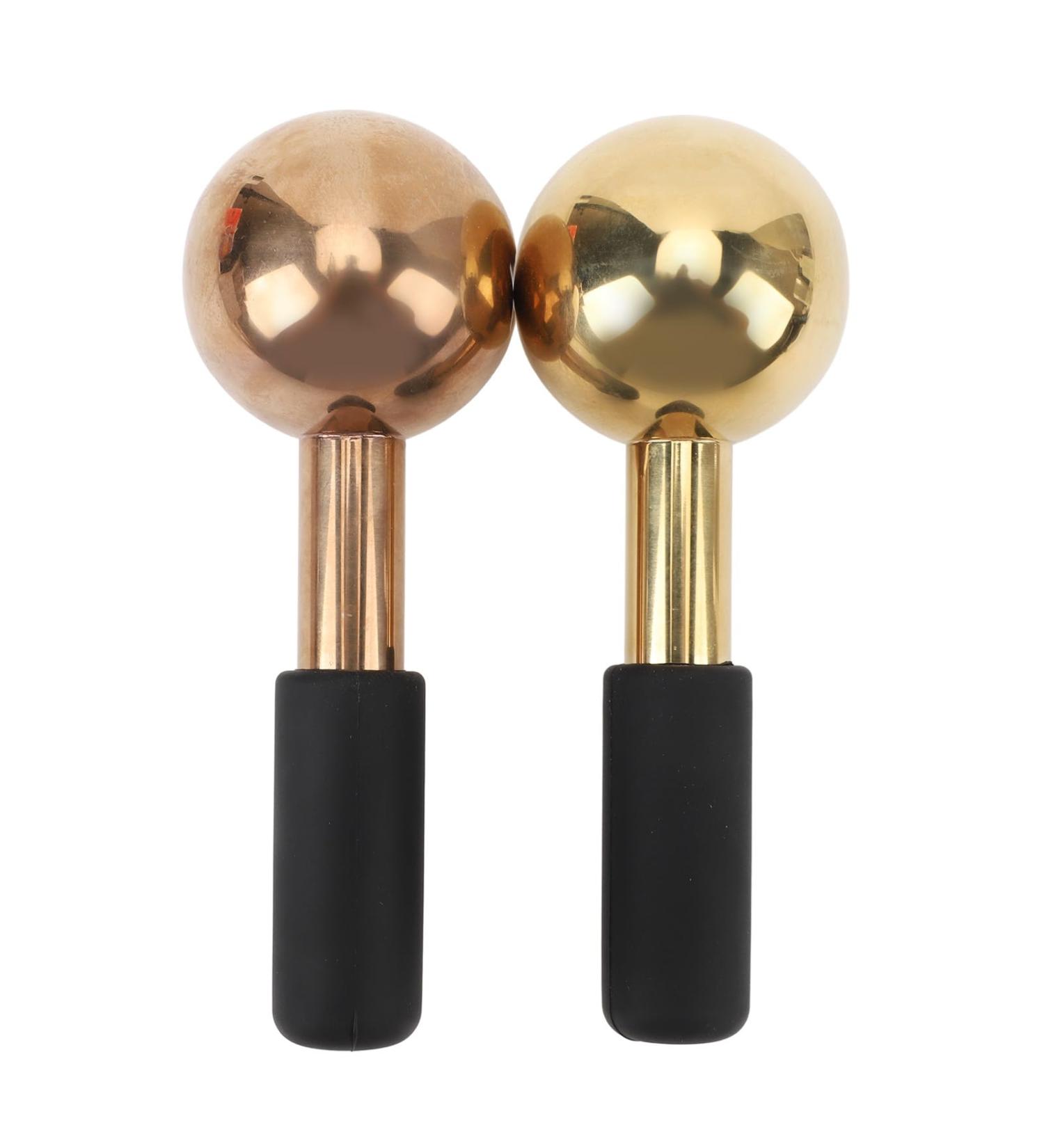 Buy Hushui Unbreakable Stainless Steel Ice Balls - Facial Rollers for Skin Care Reducing Swelling Wrinkles & Dark Circles | International Shipping Available - Buy Online on GoSupps.com