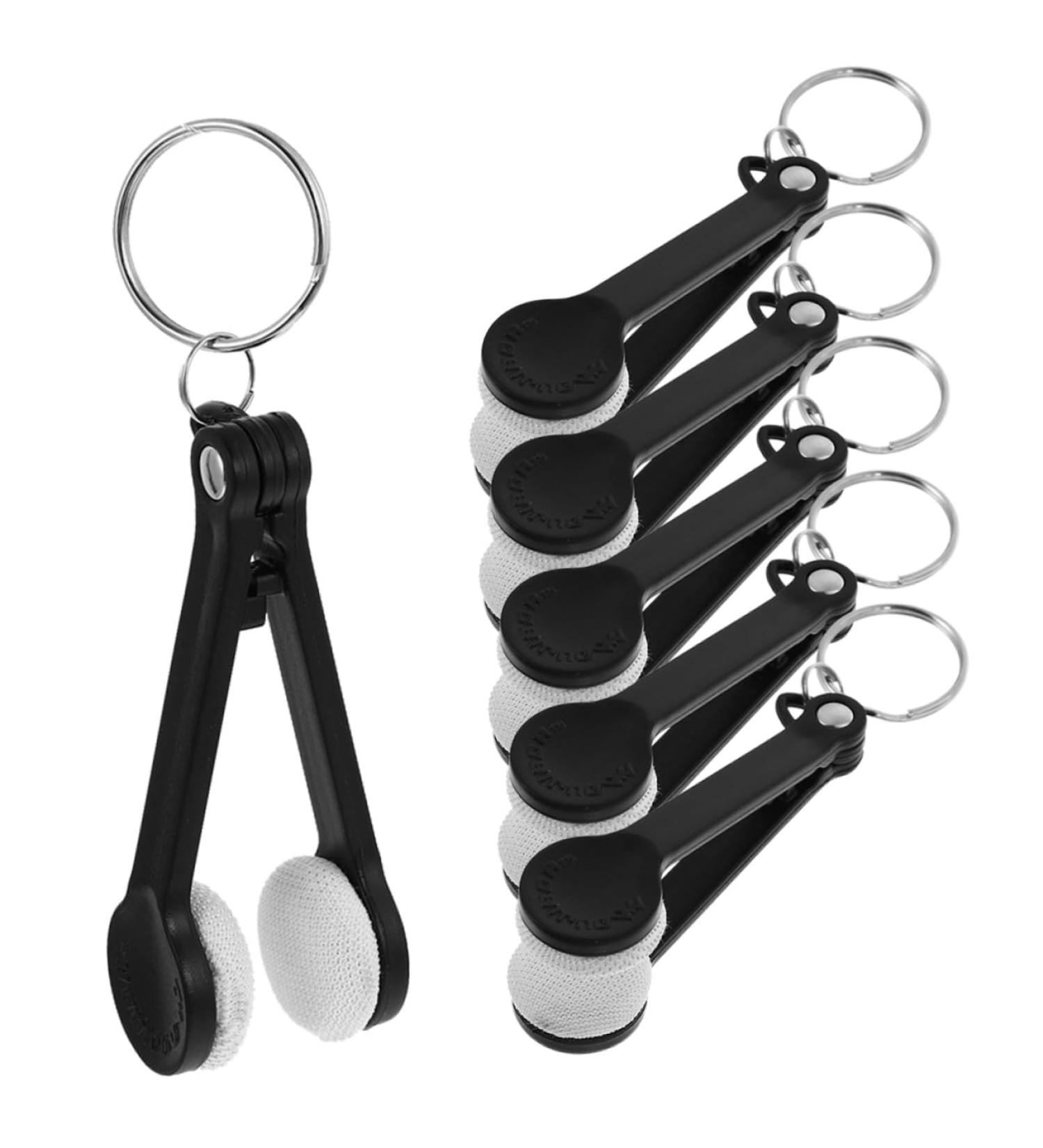 FOMIYES 6pcs Glasses Wipe & Cleaner Set - Portable Eyeglasses Cleaning Tools & Multi-Function Brush for Spectacles Care - Buy Online on GoSupps.com