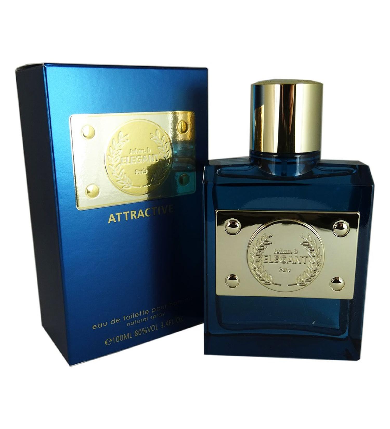 Johan B. Elegant Attractive Pour Homm Eau de Toilette Spray 3.4 Ounce