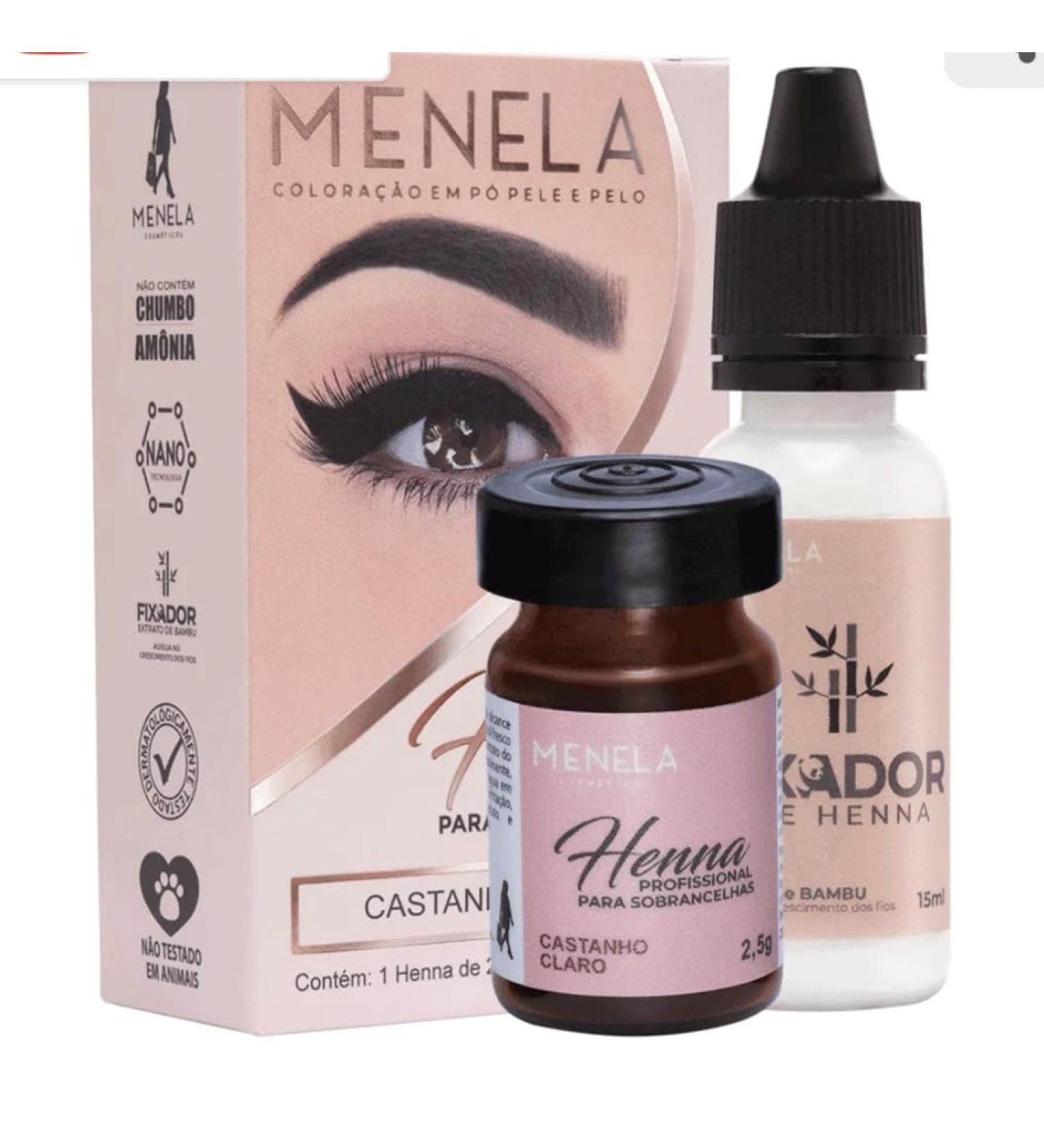Menela Henna Eyebrow Kit CASTA O MEDIO