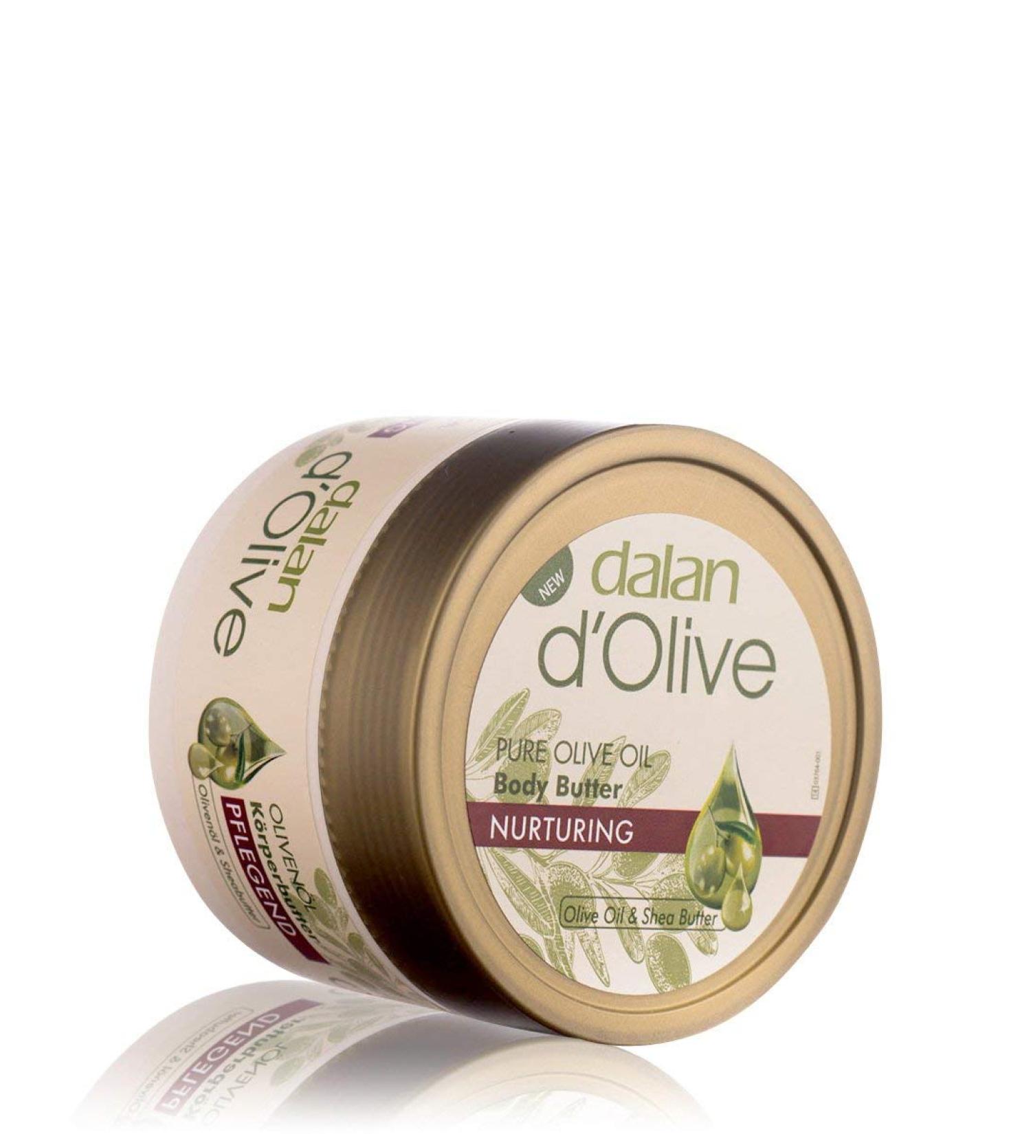 6 x Dalan d'Olive Body Butter - intensive care cream for all skin types - 250ml