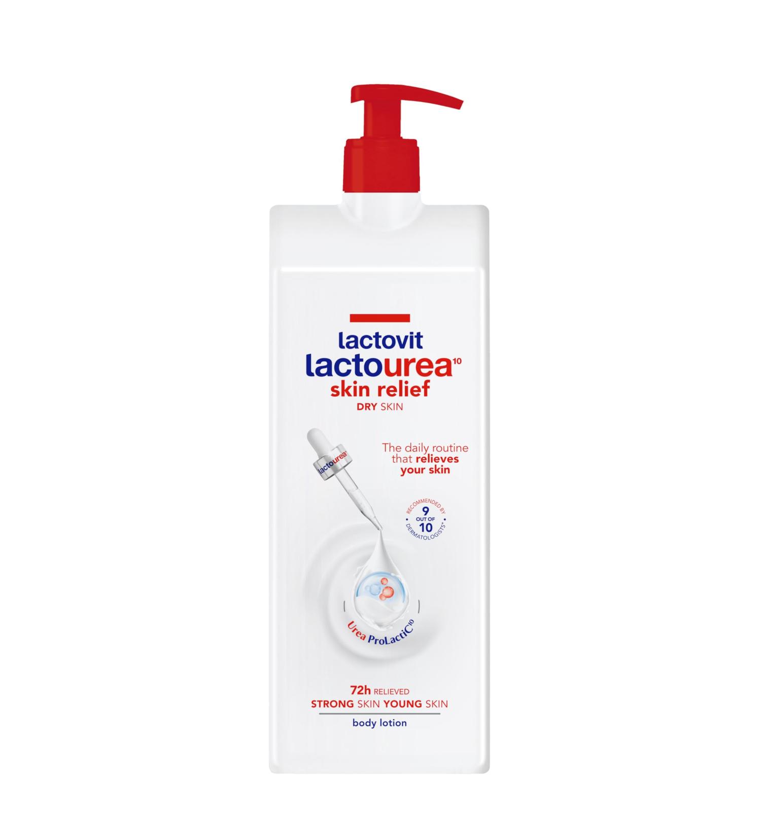 Lactovit | Lactourea Body Lotion | Hydrating Moisturiser for Dry Skin | With Urea ProLactiC10 Complex Lactic Acid & Pure Urea | Soft & Youthful Skin | Dermatologist Recommended | 1000 ml 33.81 Ounce (Pack of 1) - Buy Online on GoSupps.com