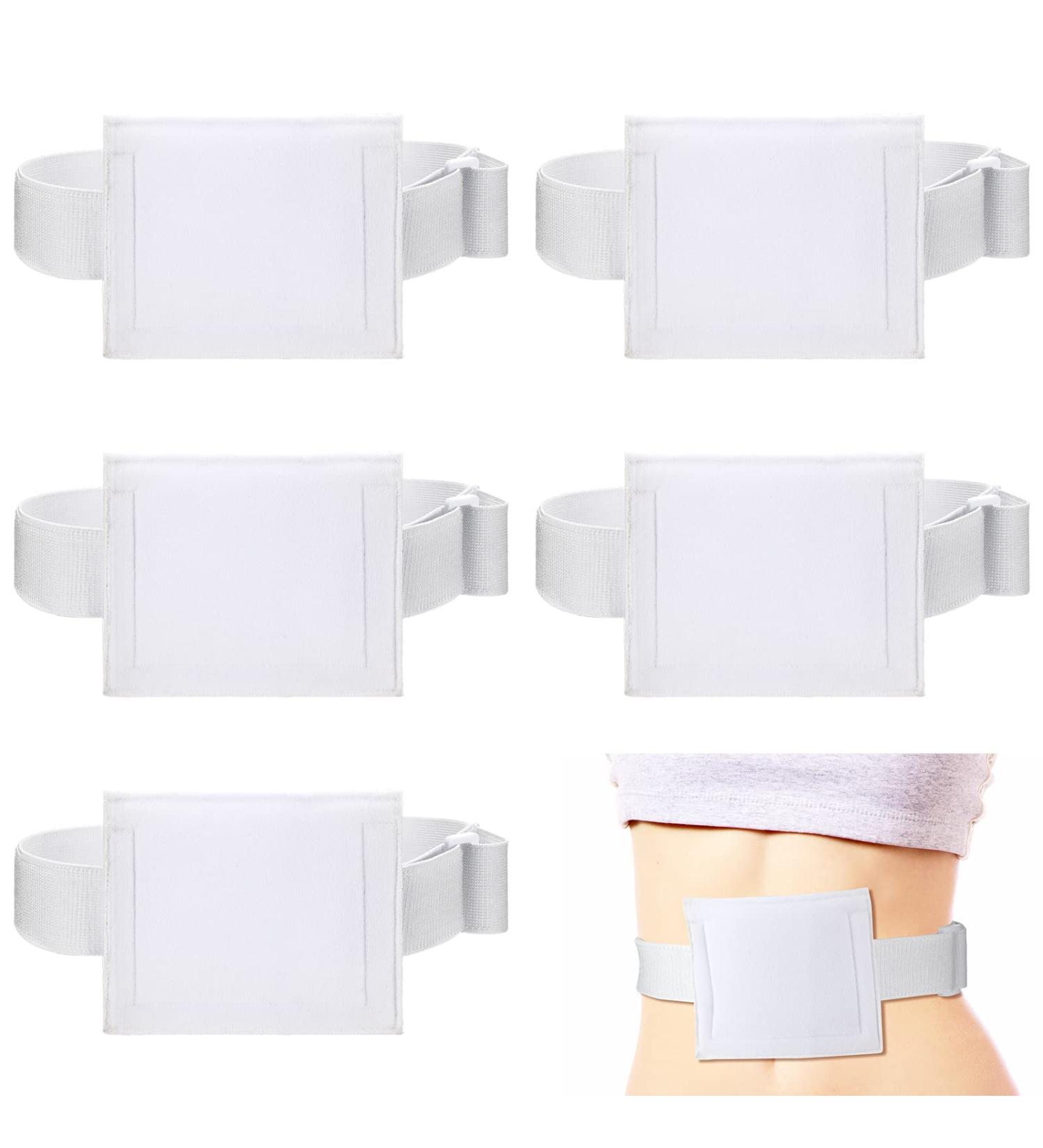 Syhood 6 Pcs G Tube Holder | Comfortable Feeding Tube Holder Belt for Men & Women - Abdominal Covers & Accessories - International Shipping Available - Buy Online on GoSupps.com