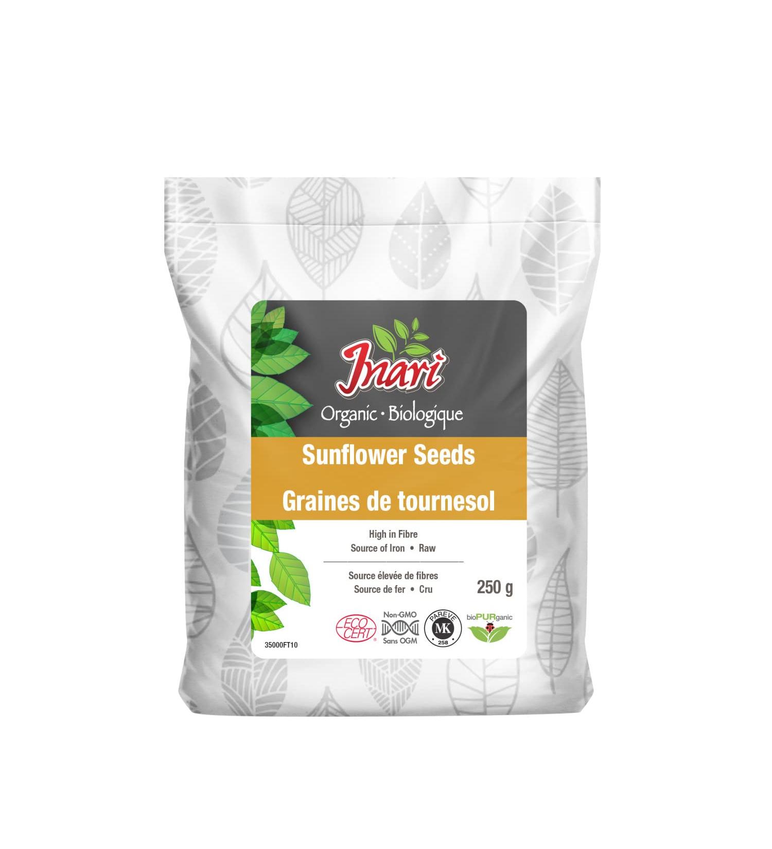 Inari Organic Sunflower Seeds 250g - Buy Online on GoSupps.com