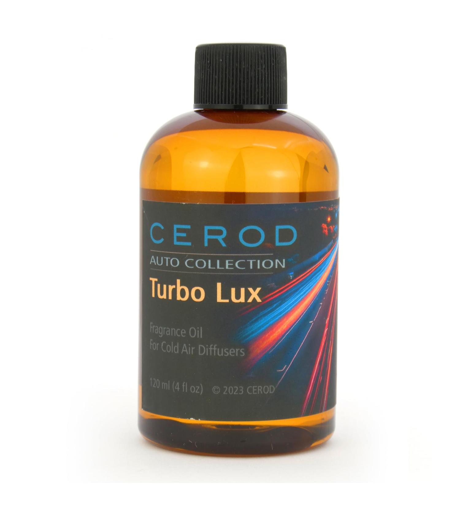 Turbo Lux Fragrance Oil for Cold Air Diffusers | CEROD - Luxurious Jasmine & Musk Scent - 120ml - International Shipping Available - Buy Online on GoSupps.com