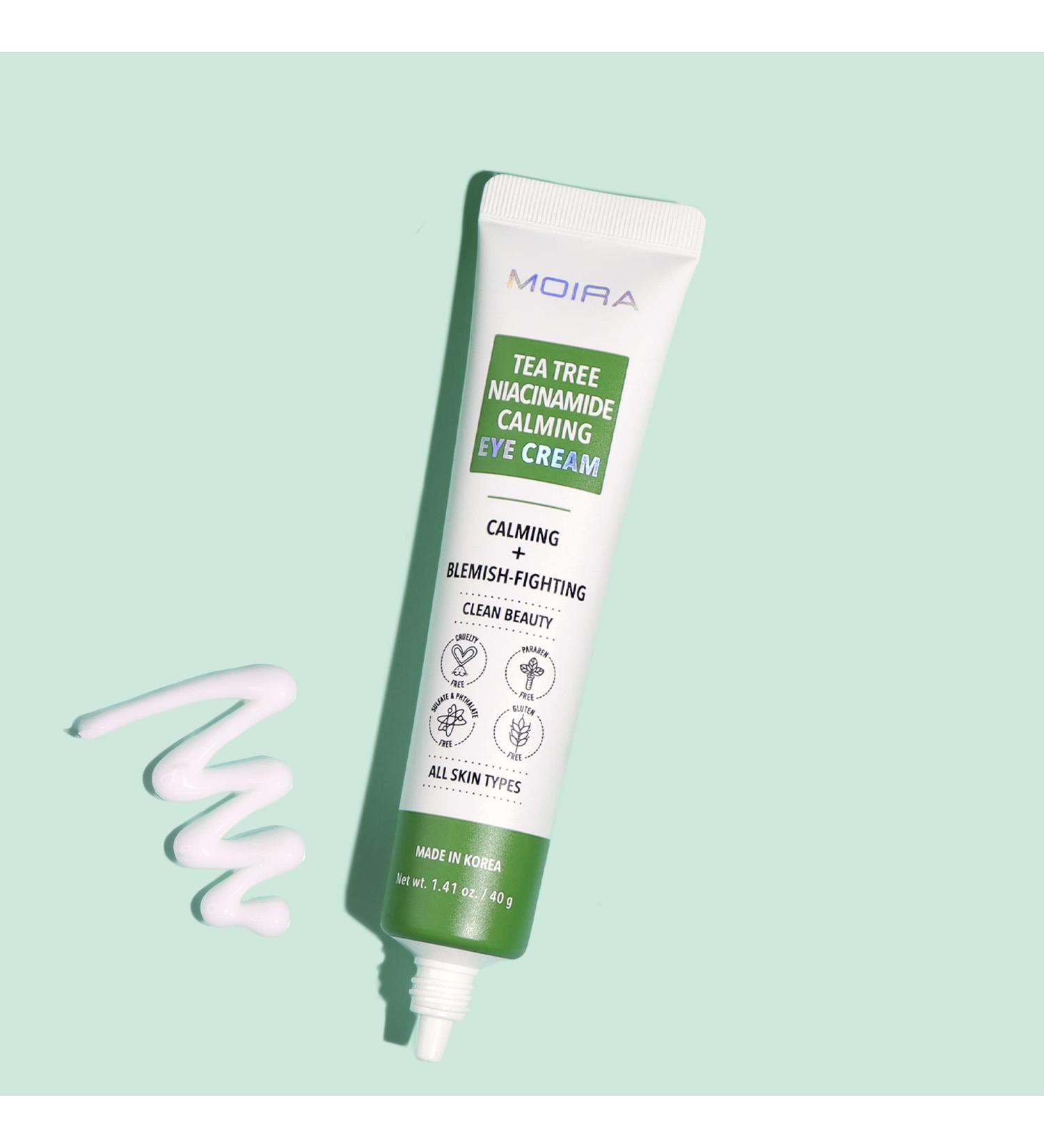 Moira Tea Tree Niacinamide Calming Eye Cream - Soothing Skincare Solution - Buy Online on GoSupps.com