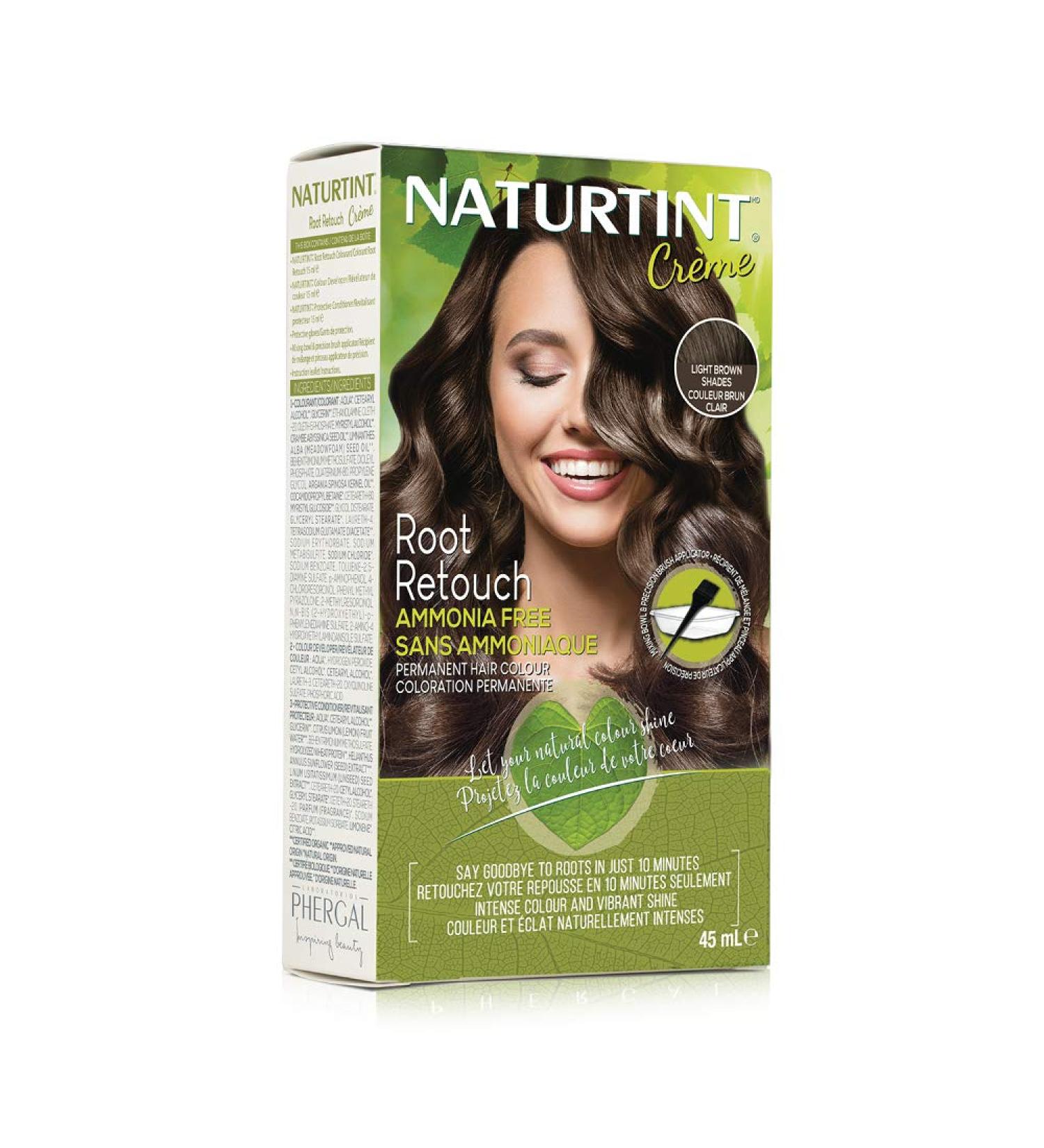Naturtint Root Retouch Creme Light Brown 45ml - Pack of 1 - Buy Online on GoSupps.com