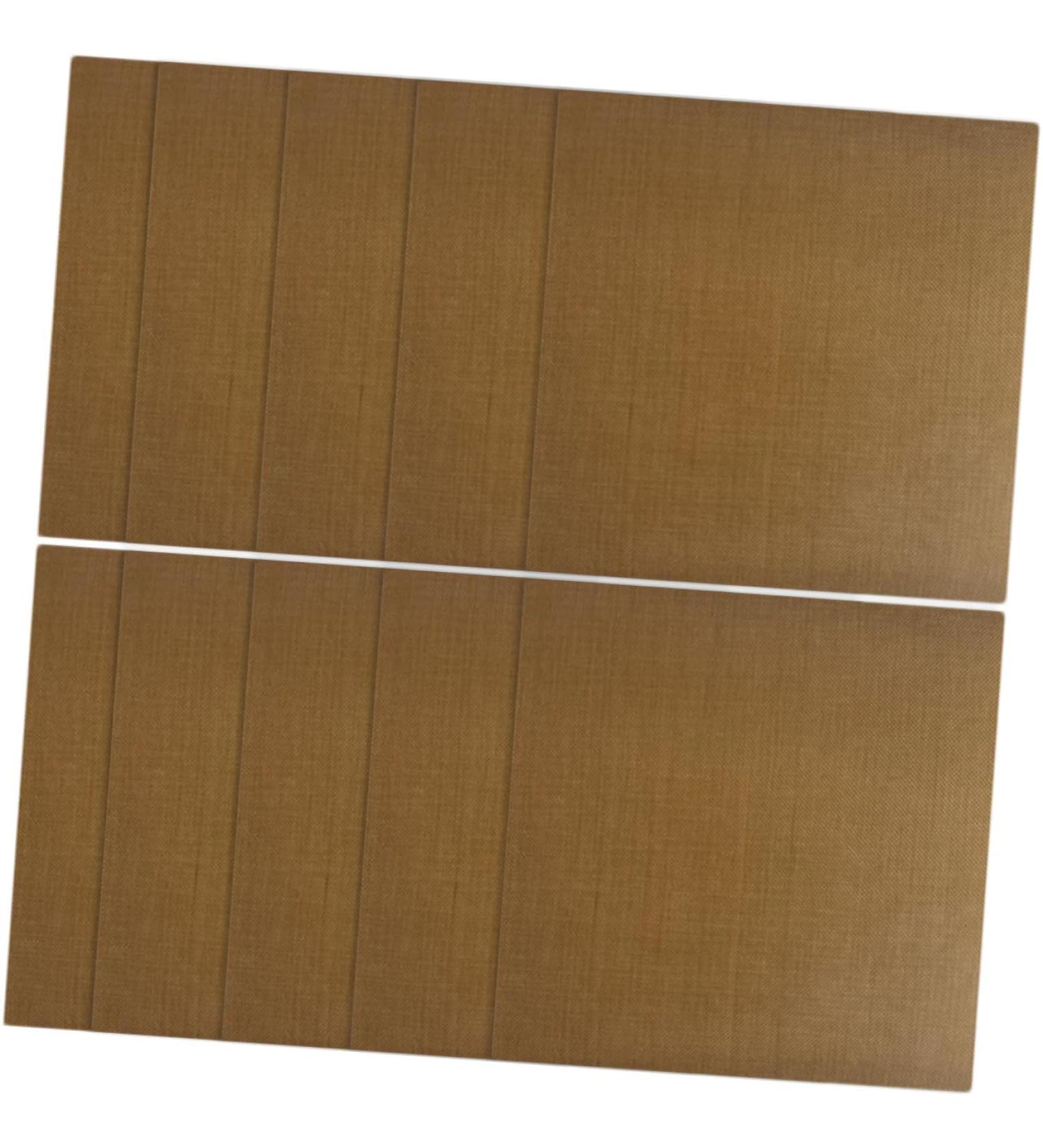 Baluue 20 Pcs Perm Stick Insulation Decal Fiberglass Cloth Decal for Curling Wand 10.00X9.00X0.10CM As Shown - Buy Online on GoSupps.com