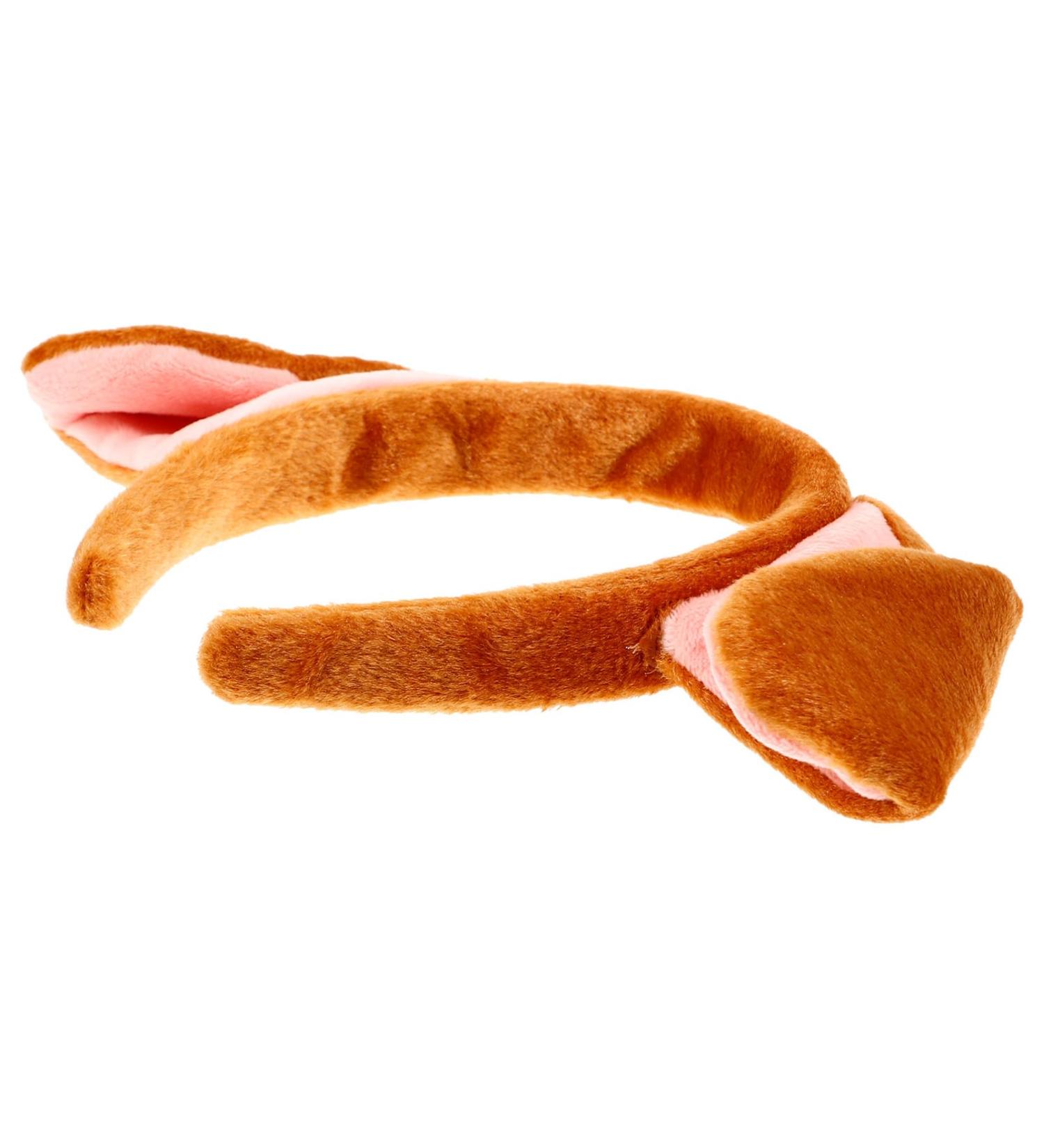 TOVINANNA 1pc Puppy Headband Girls Dresses Clothing Keychain Accessories Hijab Golden Puppy Ears Dog Ear Hair Hoop Cloth Headdress Cosplay Hairband Cartoon Hair Hoop Pointy Fabric Ear Cuffs One Size Yellow - Buy Online on GoSupps.com