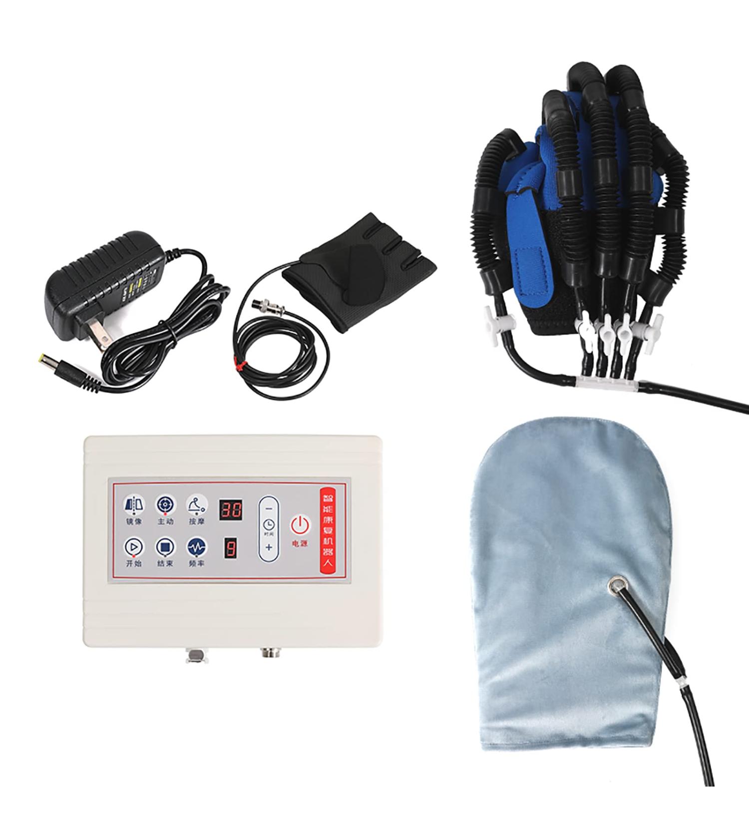 Health Gadgets Rehabilitation Robot Gloves Stroke Hemiplegia Training Equipment Powerful Finger Exerciser Hand Function Recovery for Recovering Gift Right Hand XXS Code XXS code Right hand - Buy Online on GoSupps.com