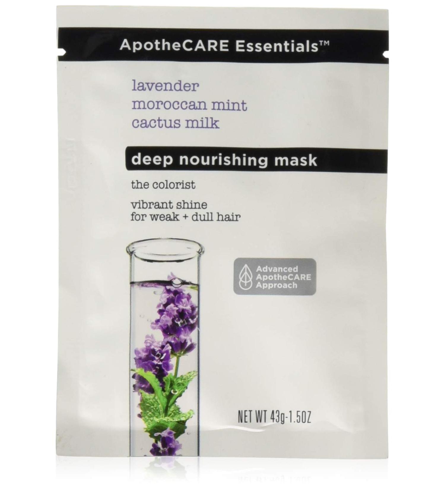 Apothecare Essentials Moroccan Mint Hair Mask 1.5 oz - Unisex - Buy Online on GoSupps.com