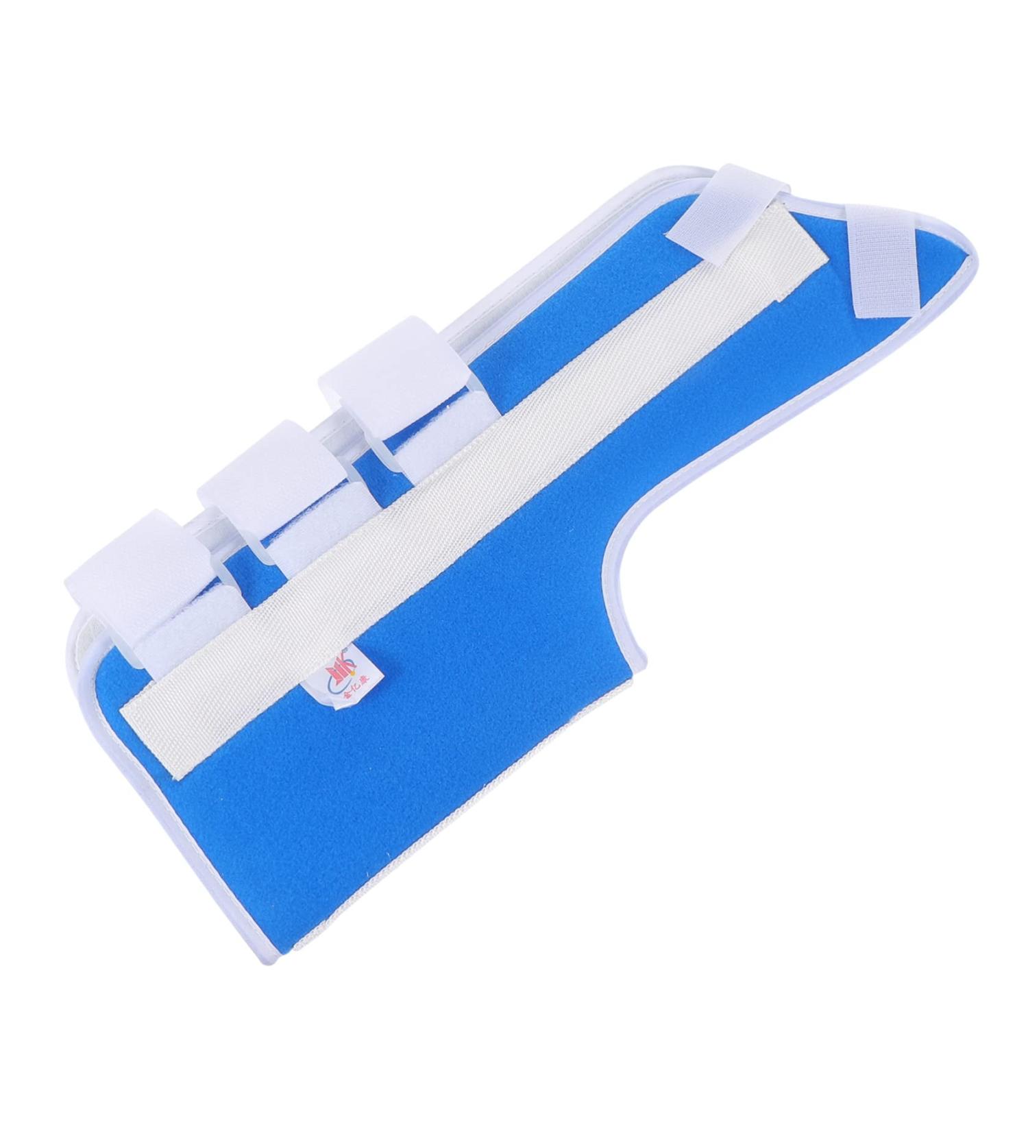 FRCOLOR Humerus Fixation Strap - Shoulder Brace for Men & Women | Arm Splint & Rest Support - 32x15x2cm Blue & White - Buy Online on GoSupps.com