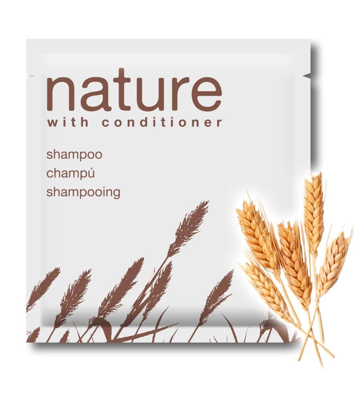 GPQ GESPROQUIMIA SL GPQ Natural shampoo 400 pieces x 8 g 94 natural origin Amenities Hotel with conditioner without parabens for hotel rural house camping B&B cruise made in Spain - Buy Online on GoSupps.com