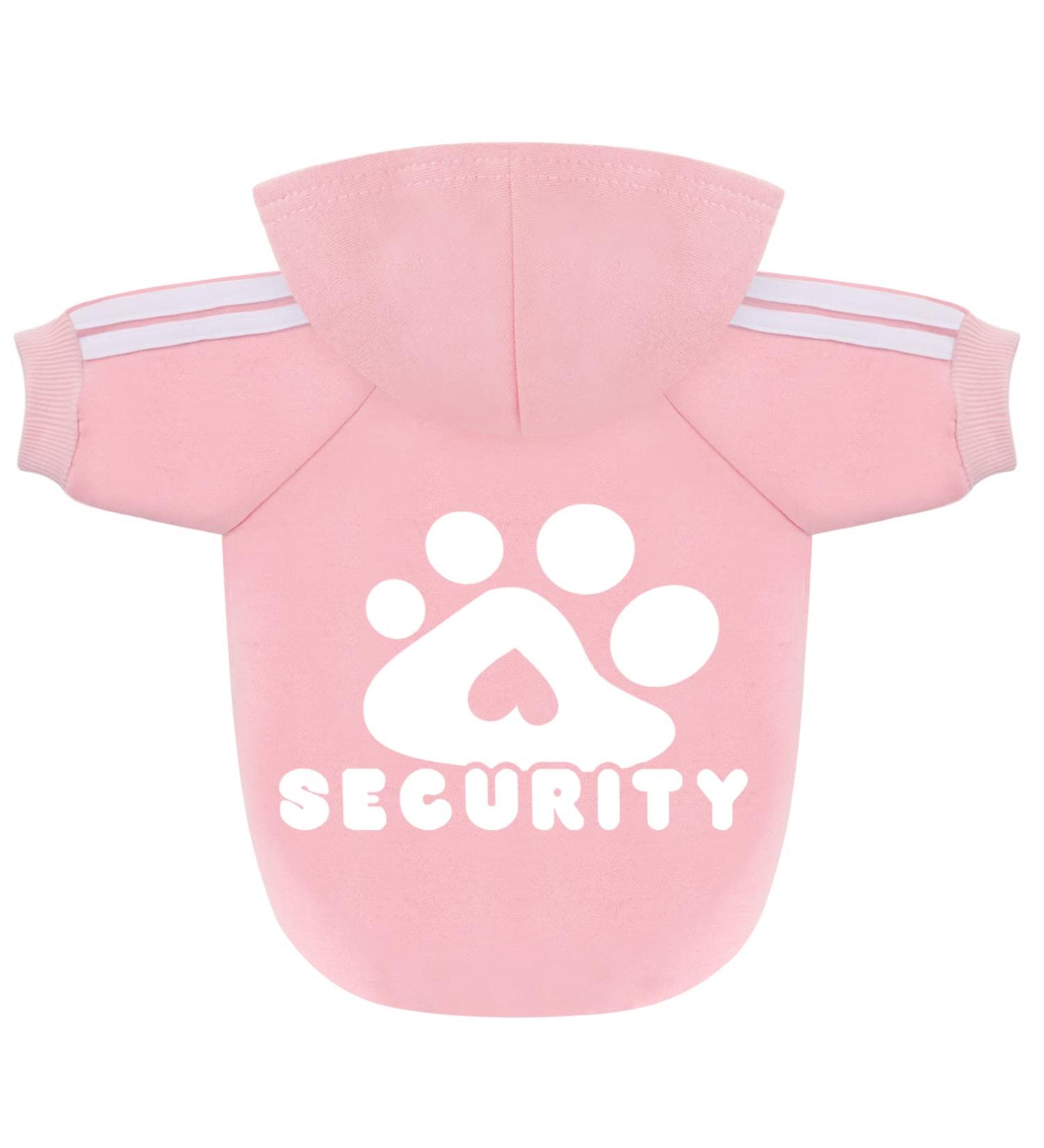 Dolahovy Dogs Hoodie - Stylish Autumn Winter Sweater Vest for Small Medium Dogs & Cats | Cozy Puppy Costumes & Coats in Pink - Buy Online on GoSupps.com
