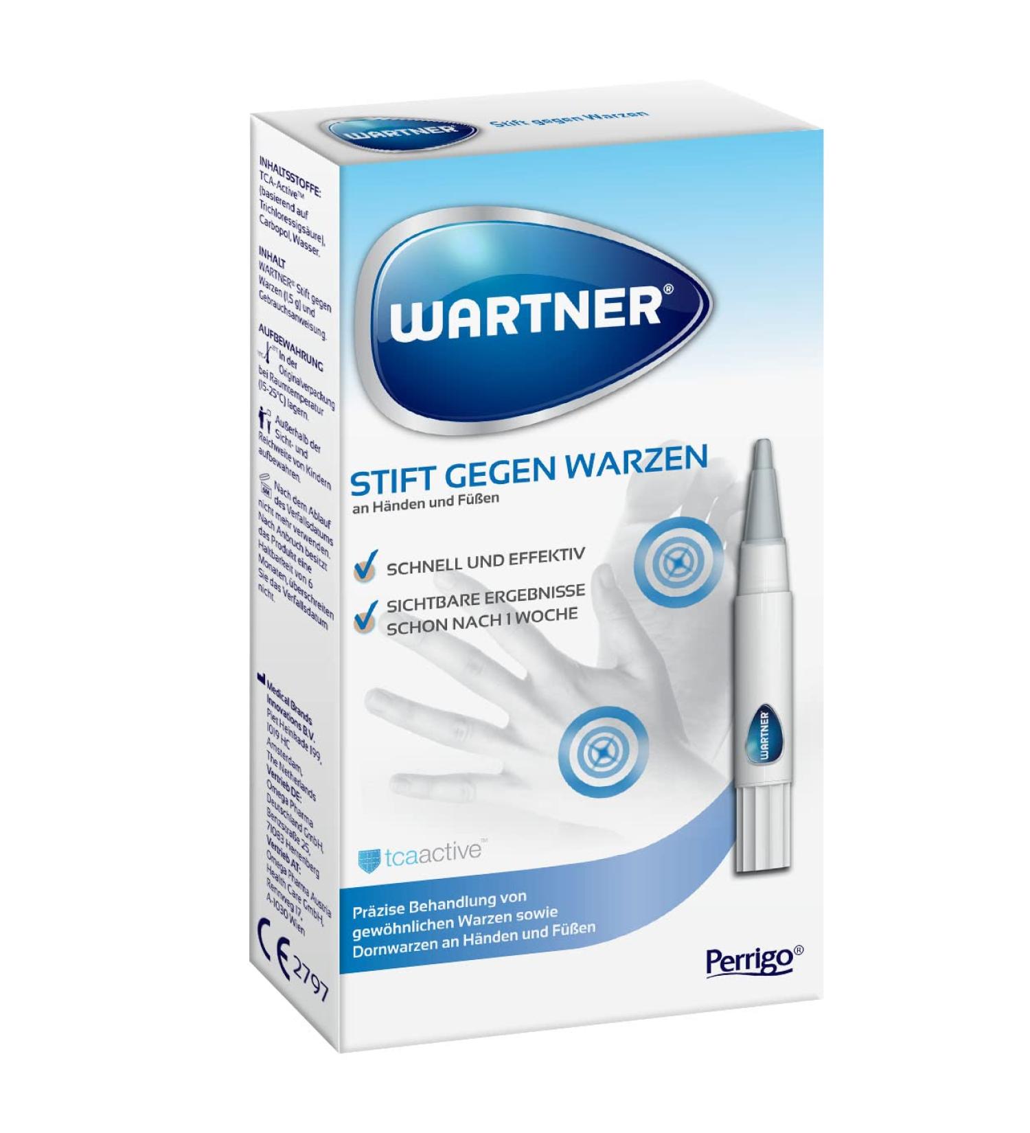 Wartner Wart Pen - Precise Wart Treatment with High-Dose Gel - 1.5 ml | Gentle & Effective Wart Removal - Buy Online on GoSupps.com