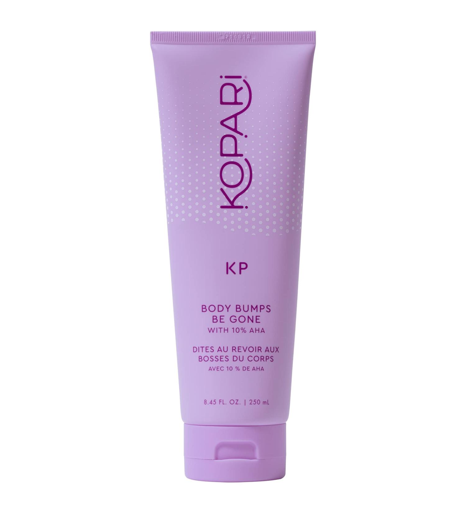 Kopari KP Body Bumps Be Gone Exfoliating Body Scrub | 10% AHA | Smooth Skin, Reduce Bumps, Decongest Pores | Clarifying Exfoliator | 8.45 fl oz - Buy Online on GoSupps.com