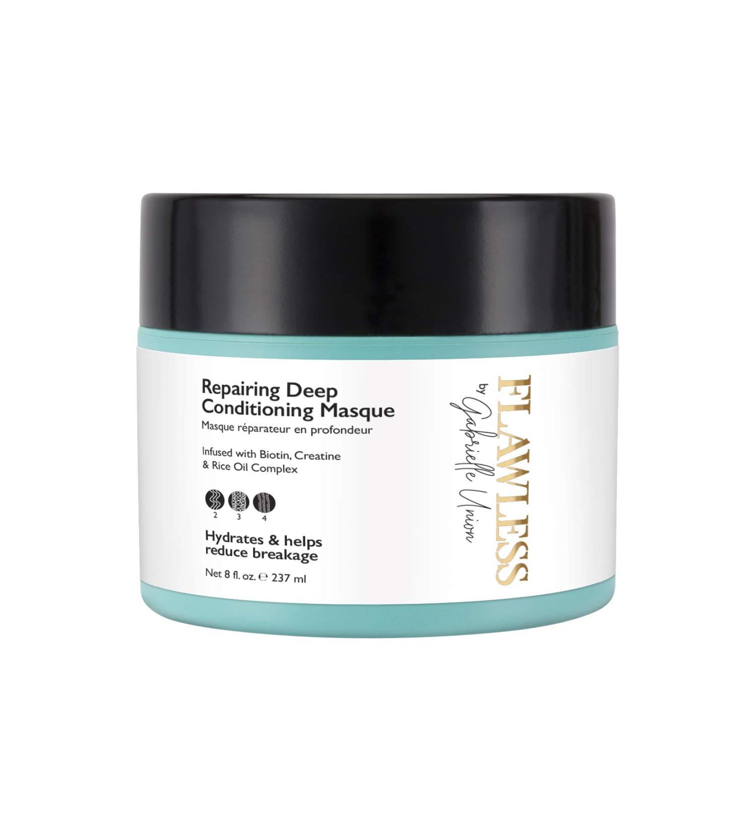 Flawless by Gabrielle Union - Deep Conditioning Mask for Natural Curly Hair 8 OZ - Buy Online on GoSupps.com
