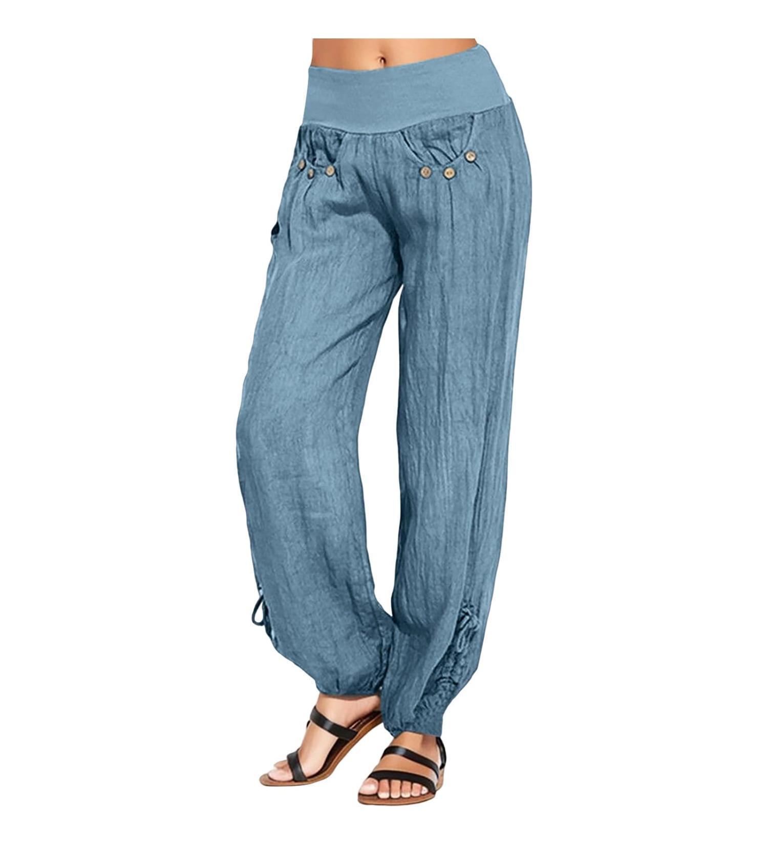 Shop Y2K Women's Parachute Cargo Pants - Vintage Style Baggy Track Pants for Streetwear | 90s E-Girl Fashion - Lang 08-Blau L - Buy Online on GoSupps.com