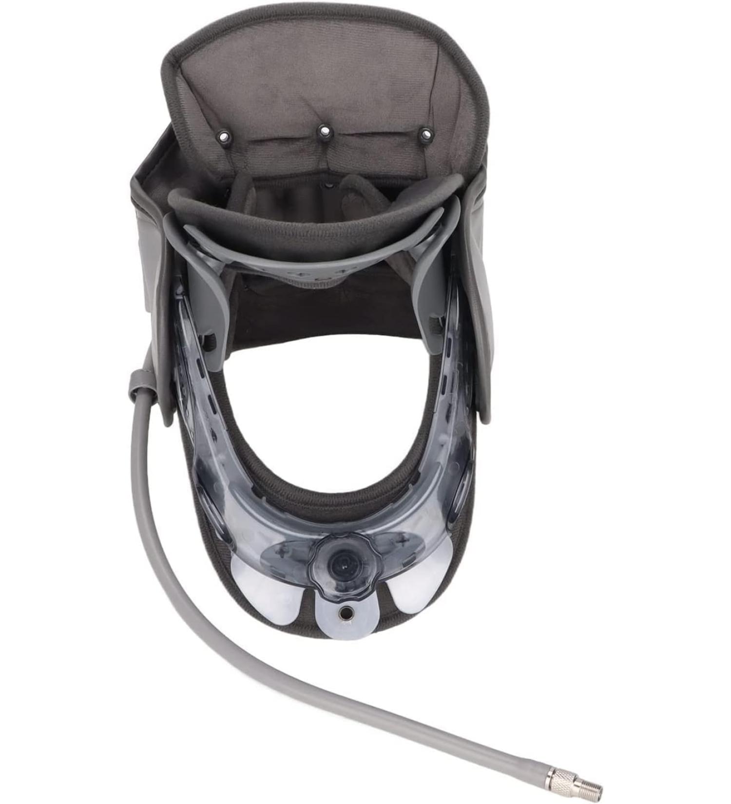 Ininosnp Inflatable Traction Device for Cervical Spine | Adjustable Neck Collar for Pain Relief & Correctional Therapy - Buy Online on GoSupps.com
