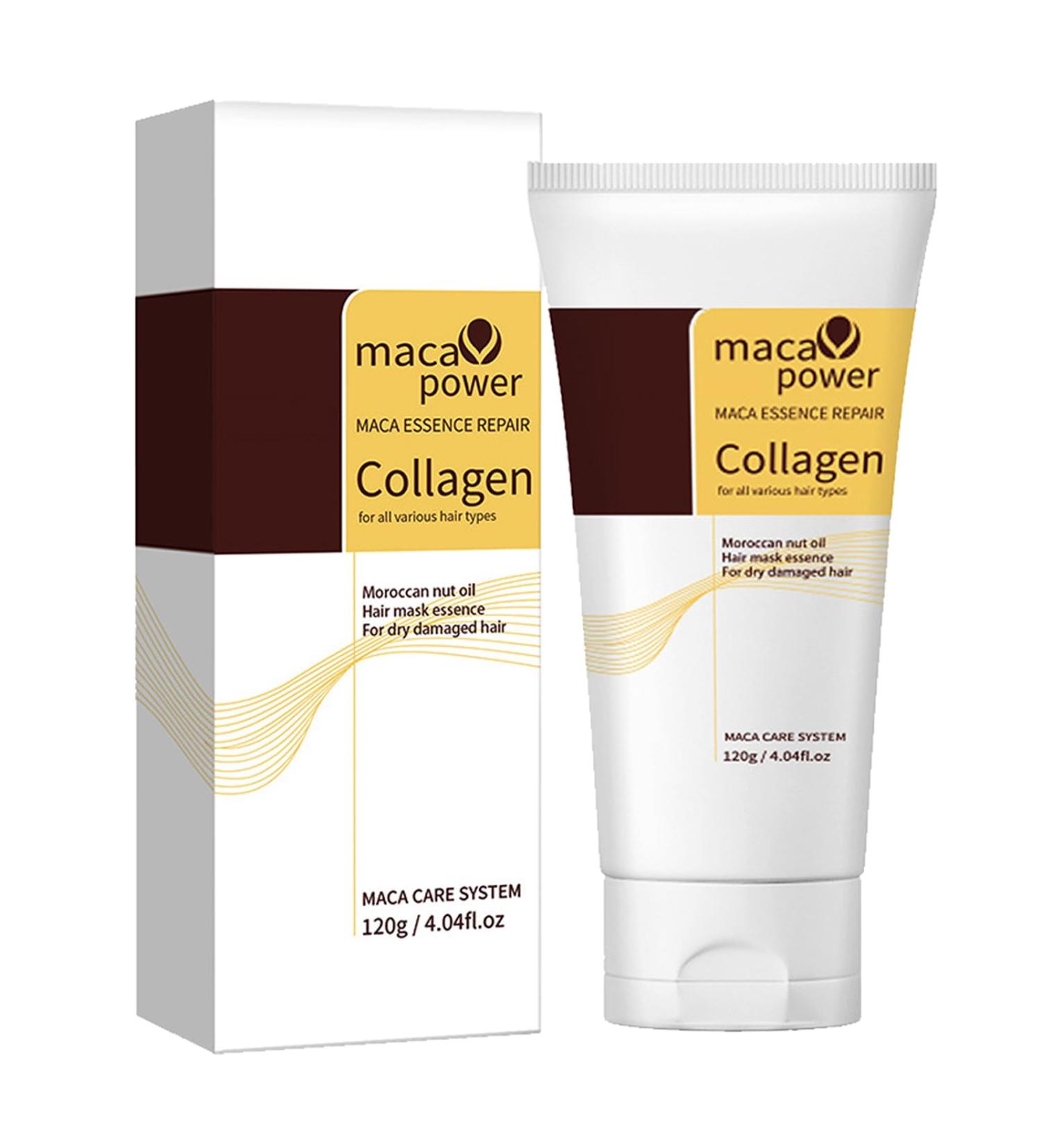Collagen Hair Mask Essence Collagen Hair Mask Hair Mask Collagen Hair Mask Magical Hair Treatment Collagen Hair Treatment Deep Repair Conditioner Hair Masks Conditioning Argan Oil Hair Mask - Buy Online on GoSupps.com