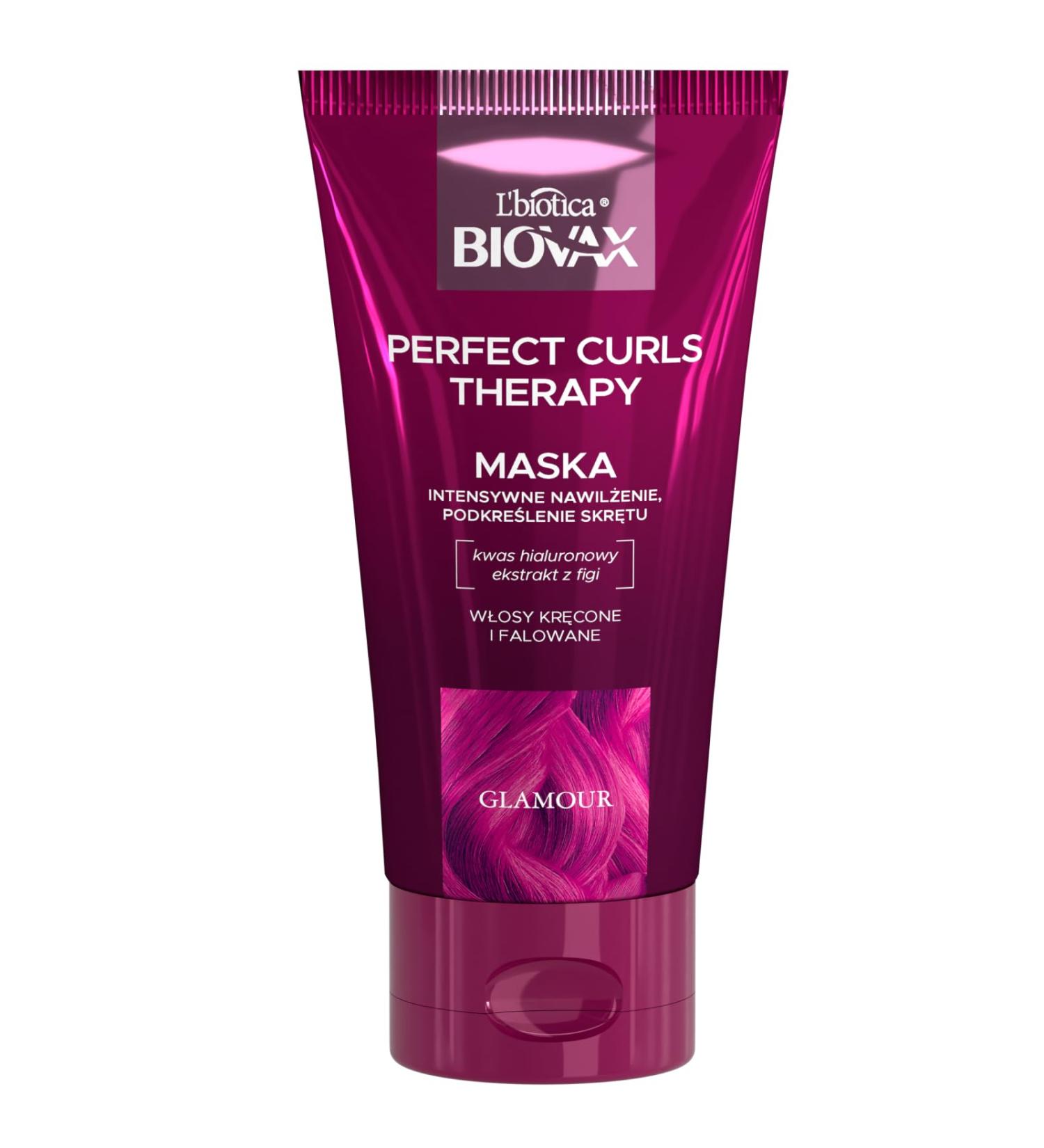 Biovax Glamour Perfect Curls Therapy Intensive Moisturizing Mask 150 ml