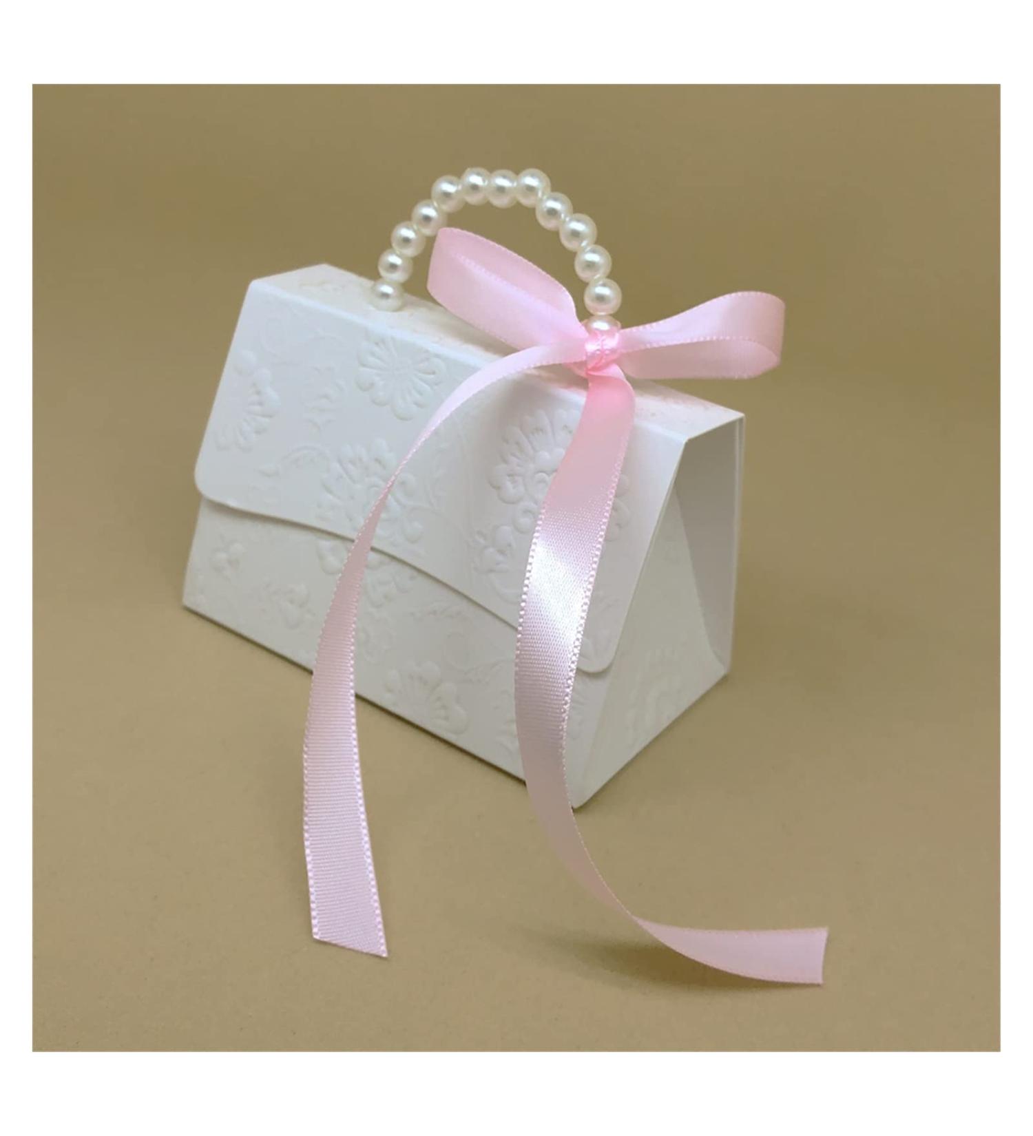 Candy Box Portable Party Wedding Candy Box Bag DIY Creative Candy Box Romantic Marriage (20 Pieces) (Color : Red Size : M) (Color : White C Size : L) - Buy Online on GoSupps.com