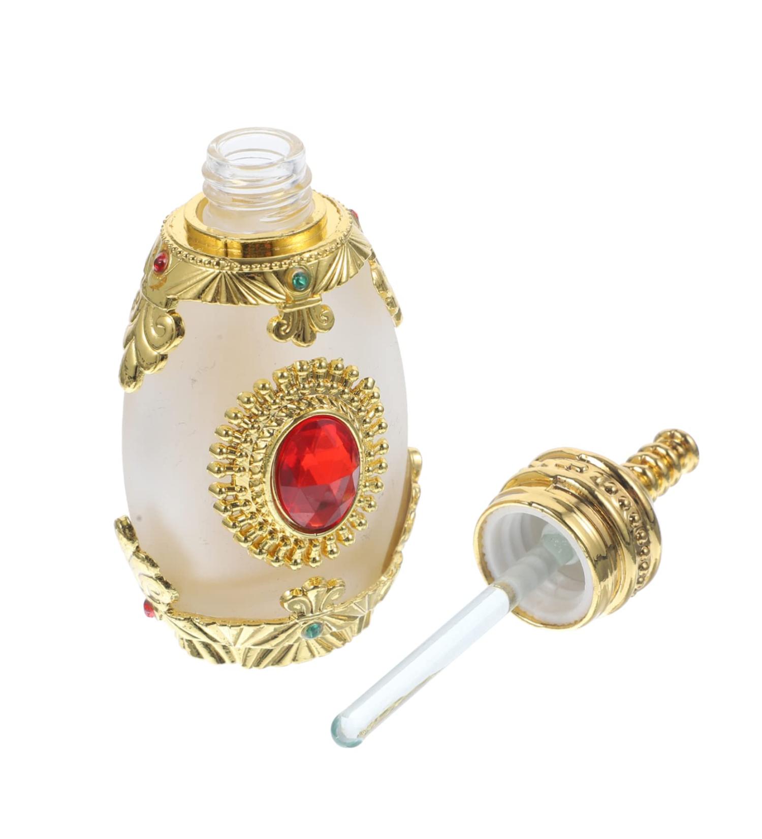Housoutil Middle Eastern Perfume Bottle Perfume Spray Bottle Vintage Perfume Bottle Glass Oil Bottle Perfume Bottle Vintage Perfume Mini Perfume Containers Travel Alloy Filling Red Lecythus - Buy Online on GoSupps.com
