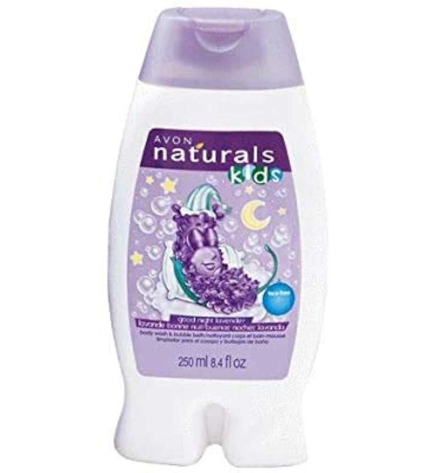 Avon Naturals Kids Goodnight Lavender 250ml Body Wash & Bubble Bath - Buy Online on GoSupps.com