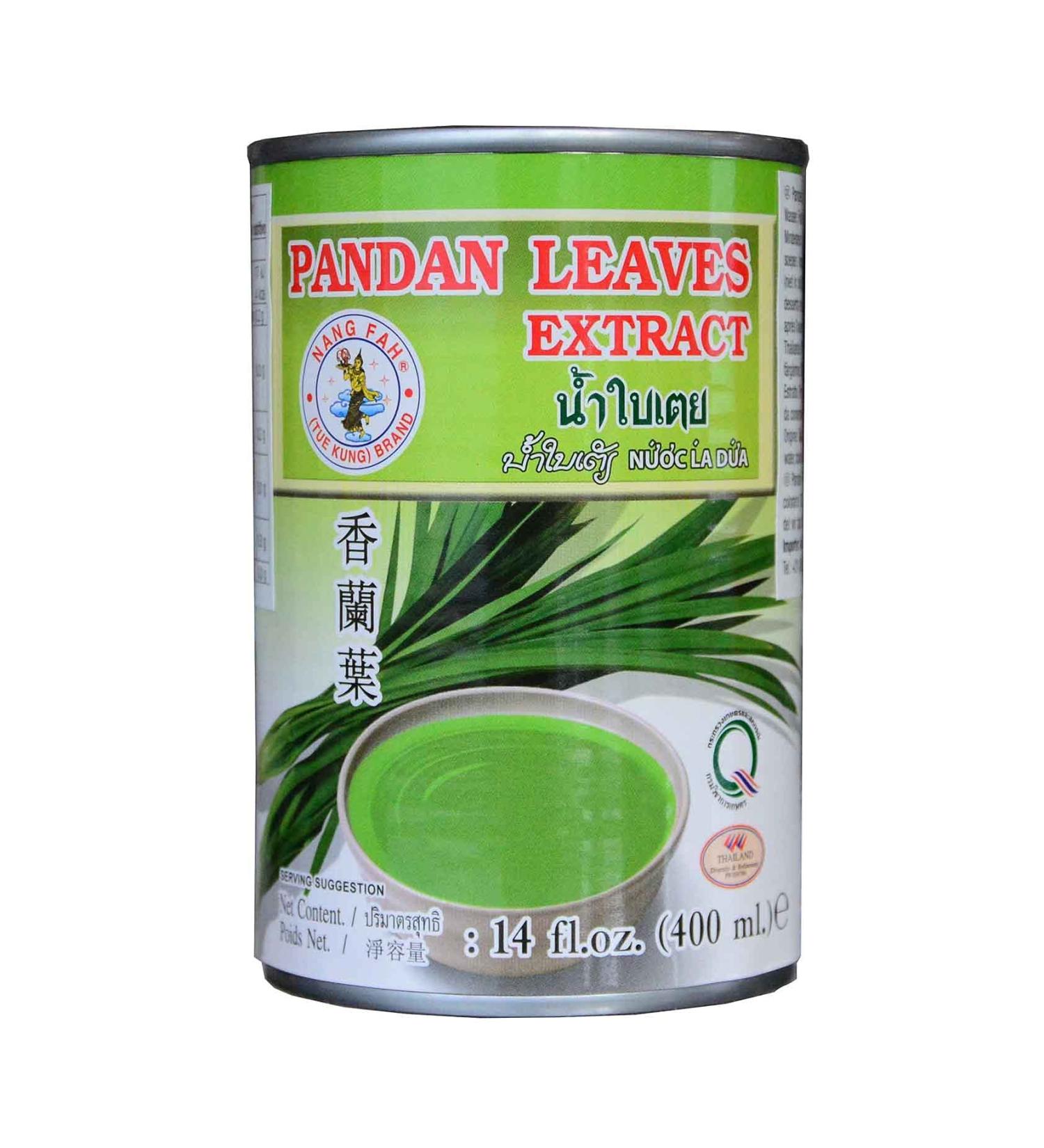NANG FAH Pandan Leaf Extract 400 ML - Authentic Flavor & Aroma for International Shipping - Buy Online on GoSupps.com