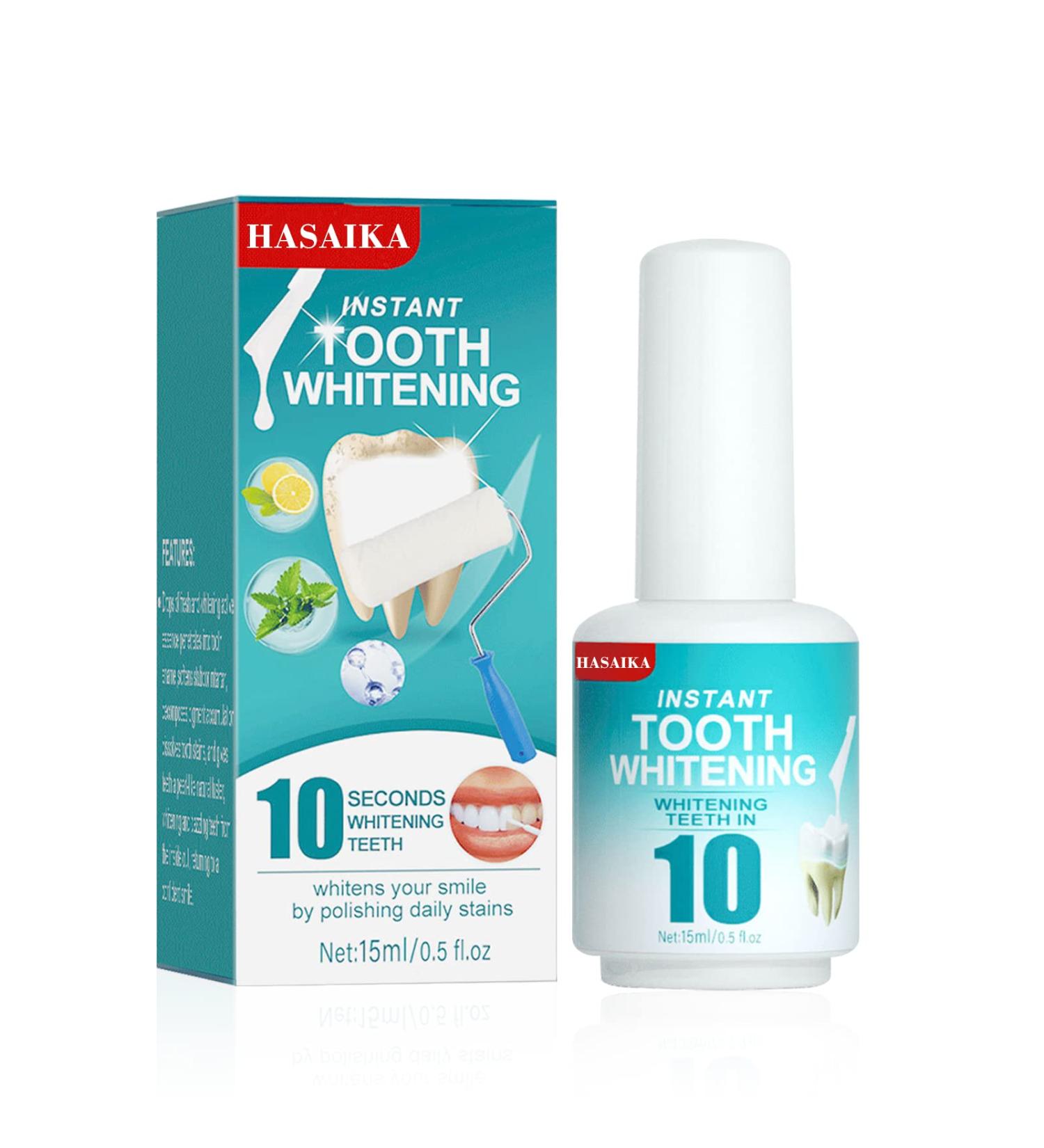 Instant Teeth Whitening Gel | Safe & Effective for Sensitive Teeth | Polish & Brighten Your Smile - Buy Online on GoSupps.com