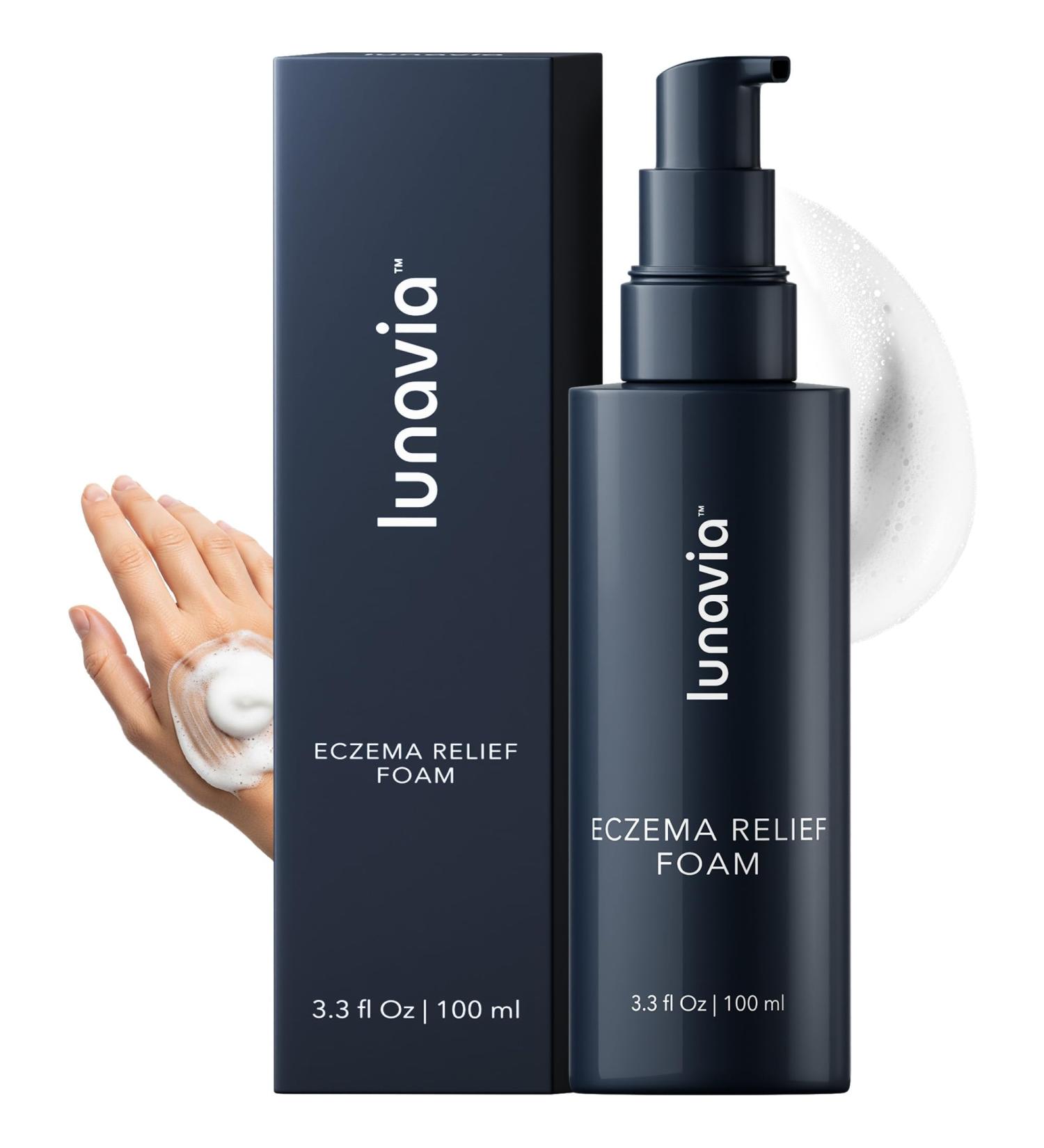 Eczema Relief Foam Soothing Skin Protectant with 1% Colloidal Oatmeal Gentle Itch & Rash Relief Fast-Absorbing Non-Greasy Formula for Sensitive Skin 100ml 3.3 Fl Oz - Buy Online on GoSupps.com