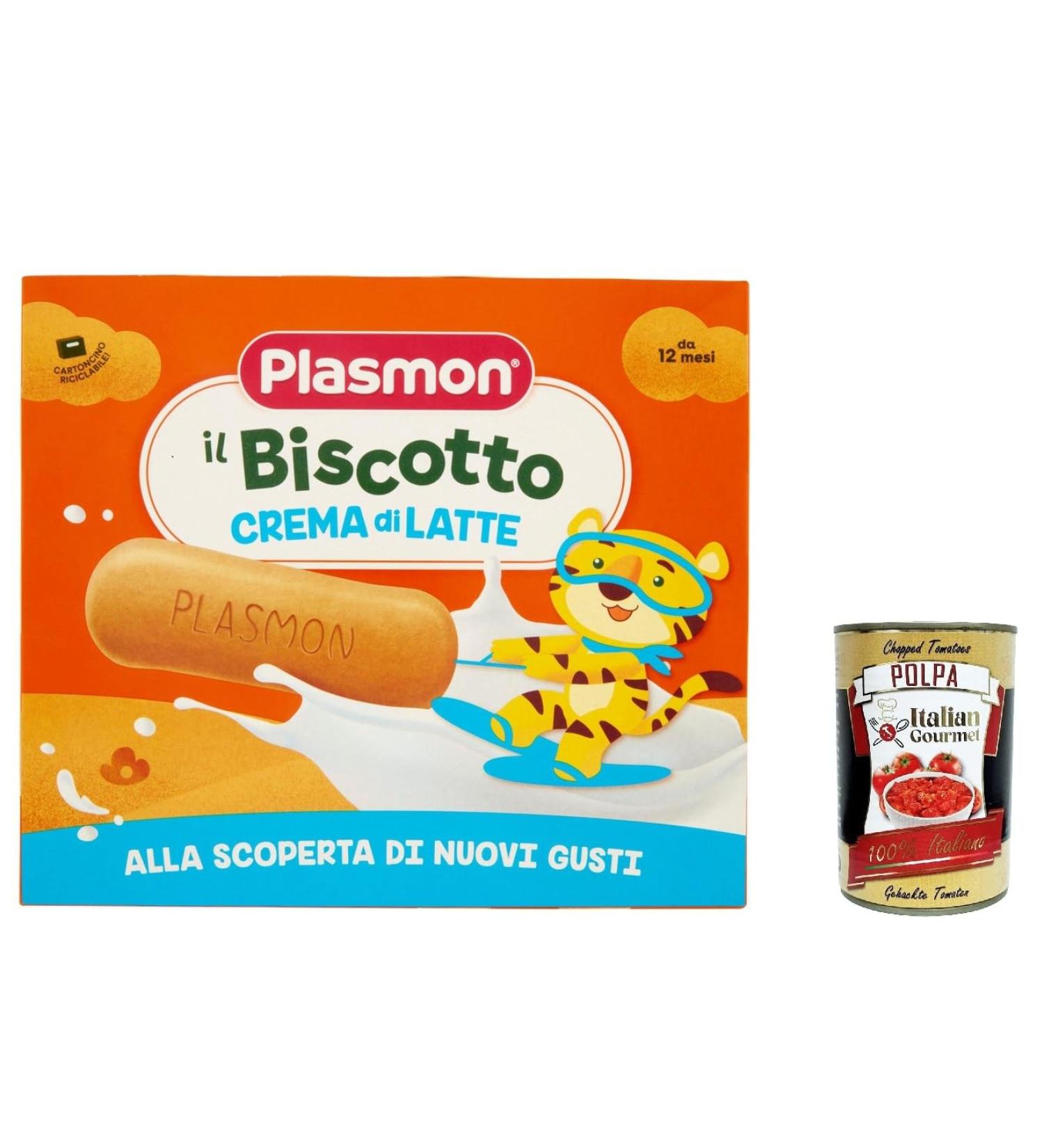  Italian Gourmet E.R. Pack of 6 sachets of savcotto with latte cream 12m + 320g + Italian Gourmet 400g - Buy Online on GoSupps.com