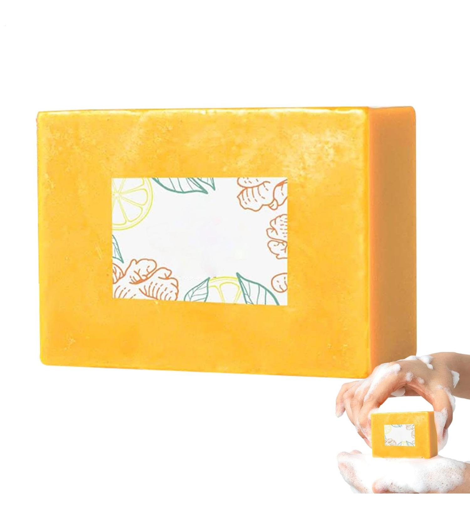  BommFu Natural Cleansing Soap for Face and Body - A Deep Cleansing Formula - 100g for Daily Use - Skin Types - Men & Women - Buy Online on GoSupps.com