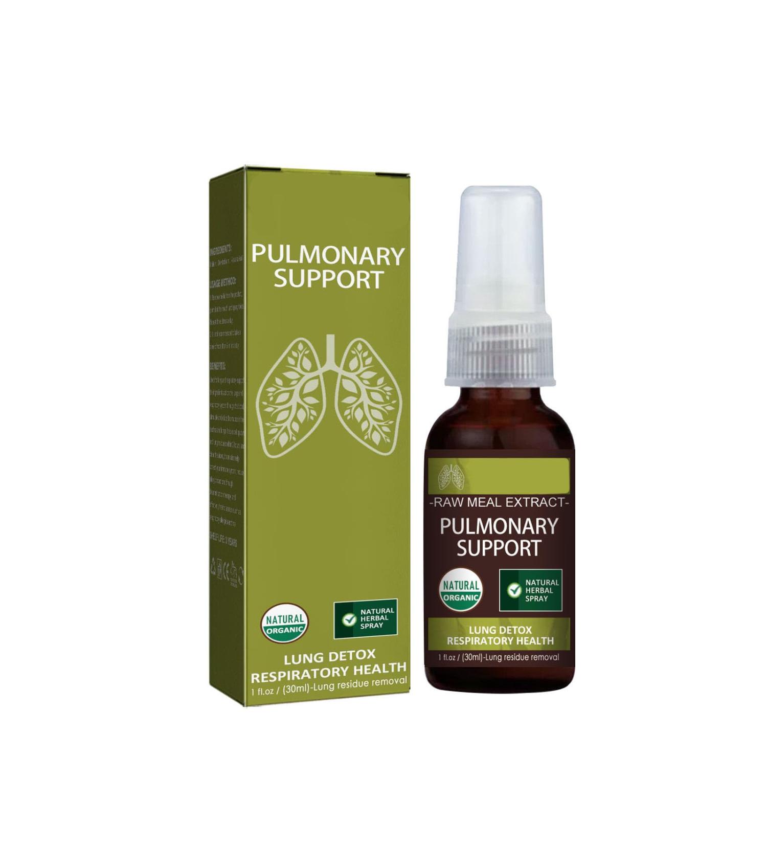 Herbal Lung Cleansing Spray Lung Cleanse and Detox Natural Herbal Lung Essence Natural Herbal Spray for Lung and Respiratory Support (1 PC) - Buy Online on GoSupps.com
