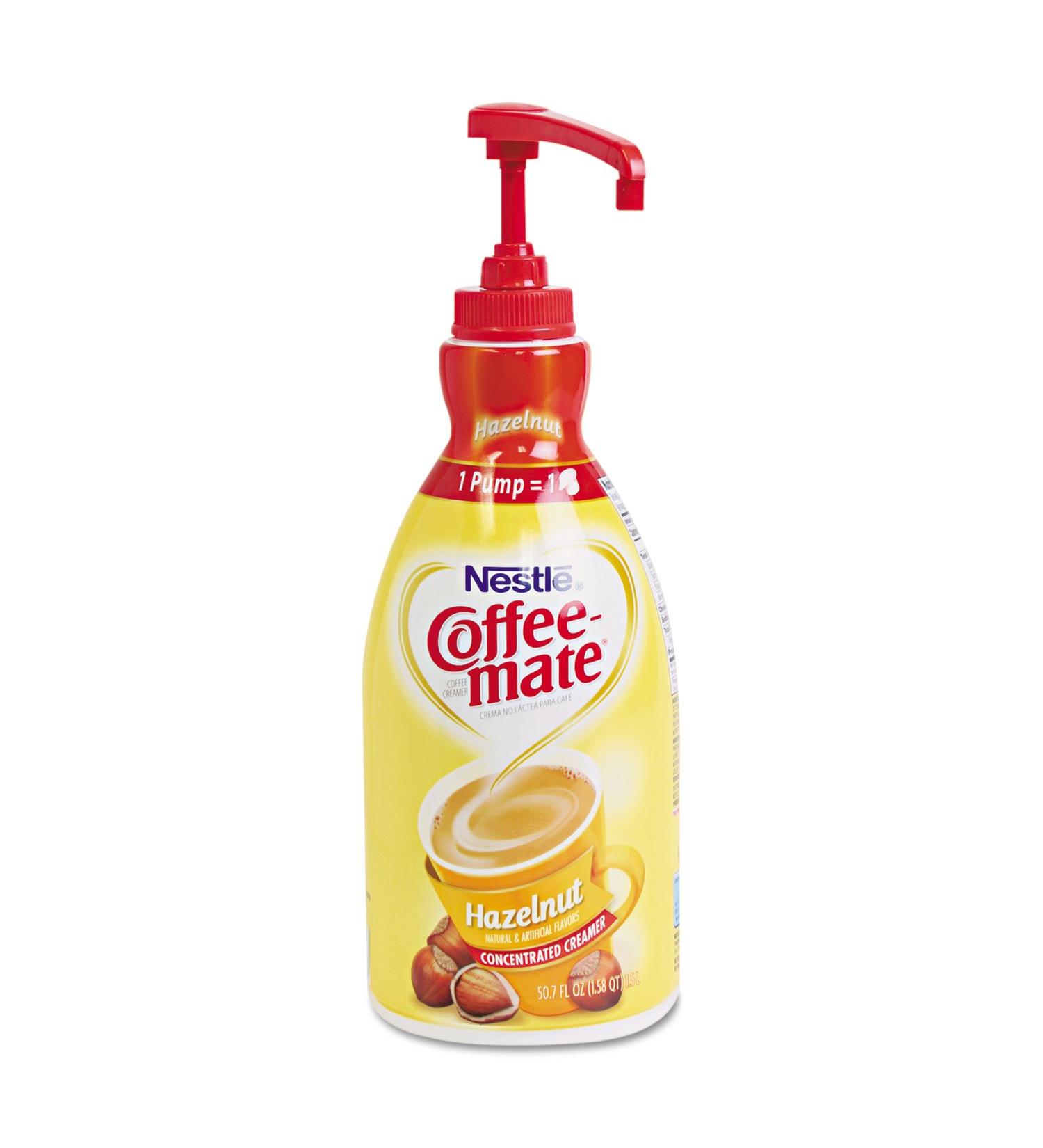 Coffeemate Hazelnut Creamer 1.5 Liter Pump Bottle