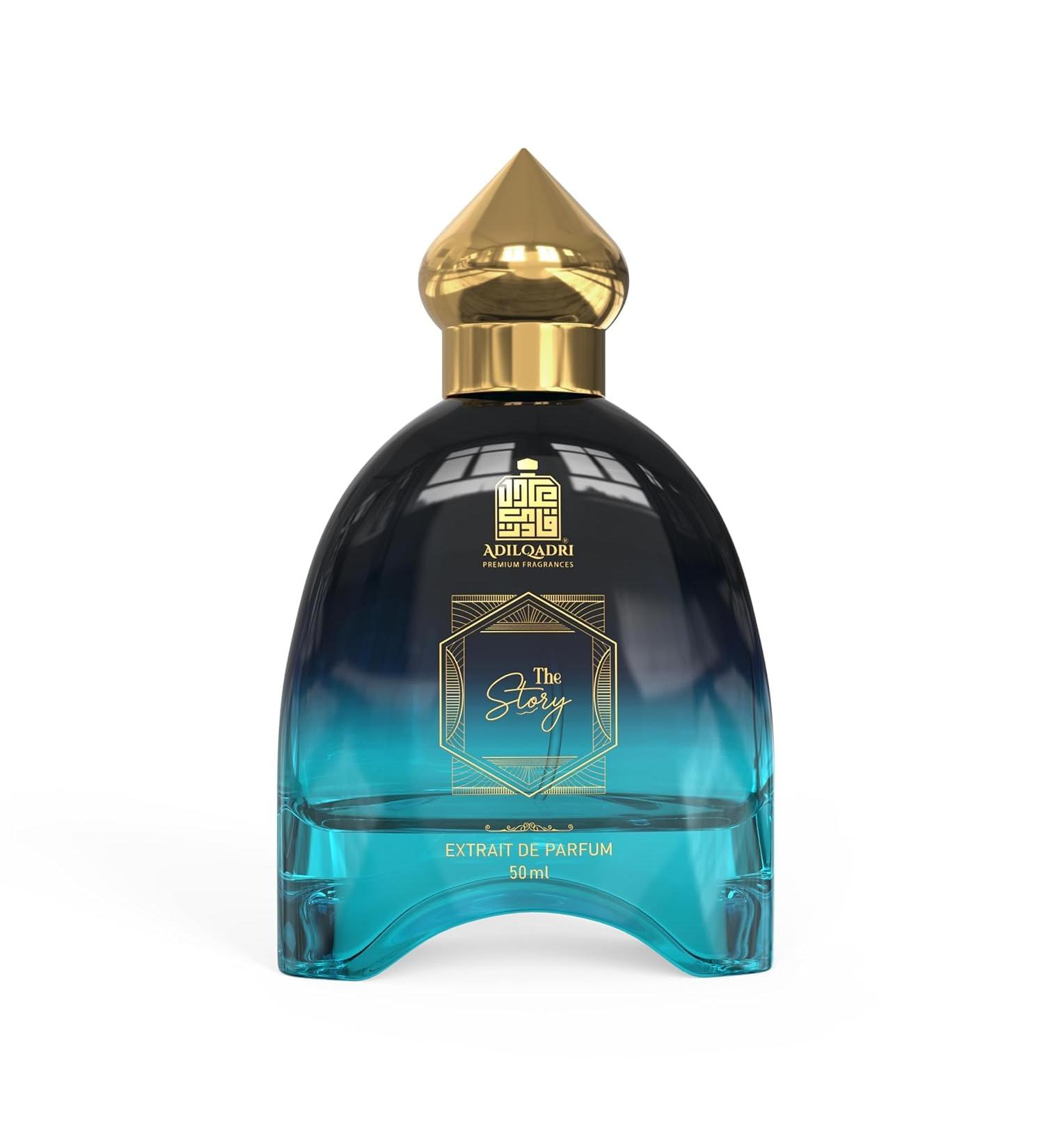 Adil.qadri's The Story Perfume for Men & Women | French Extrait De Parfum | Pear Vanilla Cinnamon & Amber Notes | Long-Lasting Fragrance | Ideal Gift for Him & Her | 50ML - Buy Online on GoSupps.com