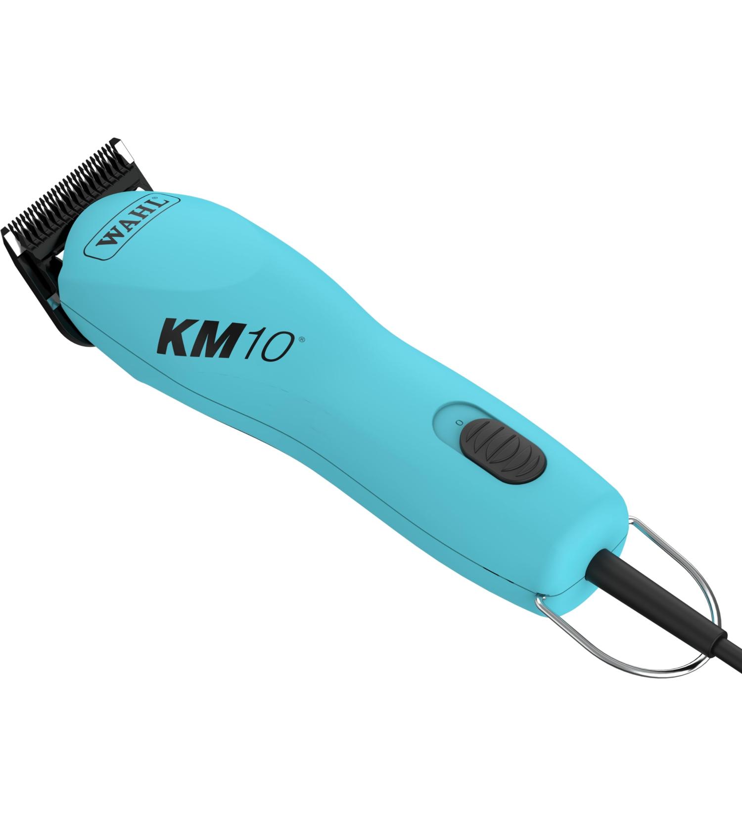 WAHL Professional Animal KM10 2-Speed Brushless Motor Pet Dog and Horse Clipper Kit - Turquoise - Buy Online on GoSupps.com