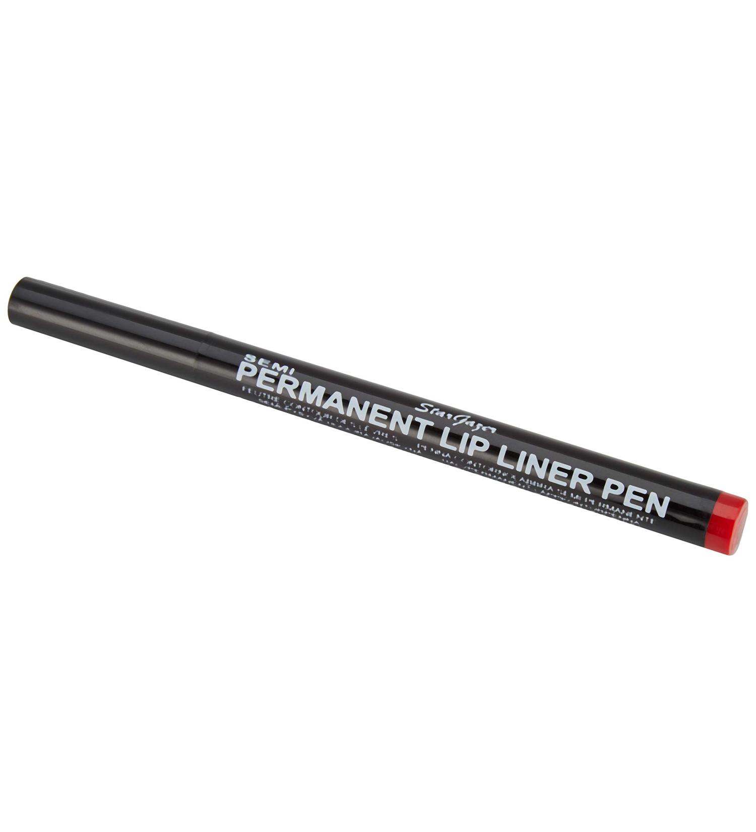 Stargazer Vegan Waterproof Semi-Permanent Lip Liner #5 - 24-Hour Lip Coverage - Fine Tip Applicator - 1 ml - Buy Online on GoSupps.com