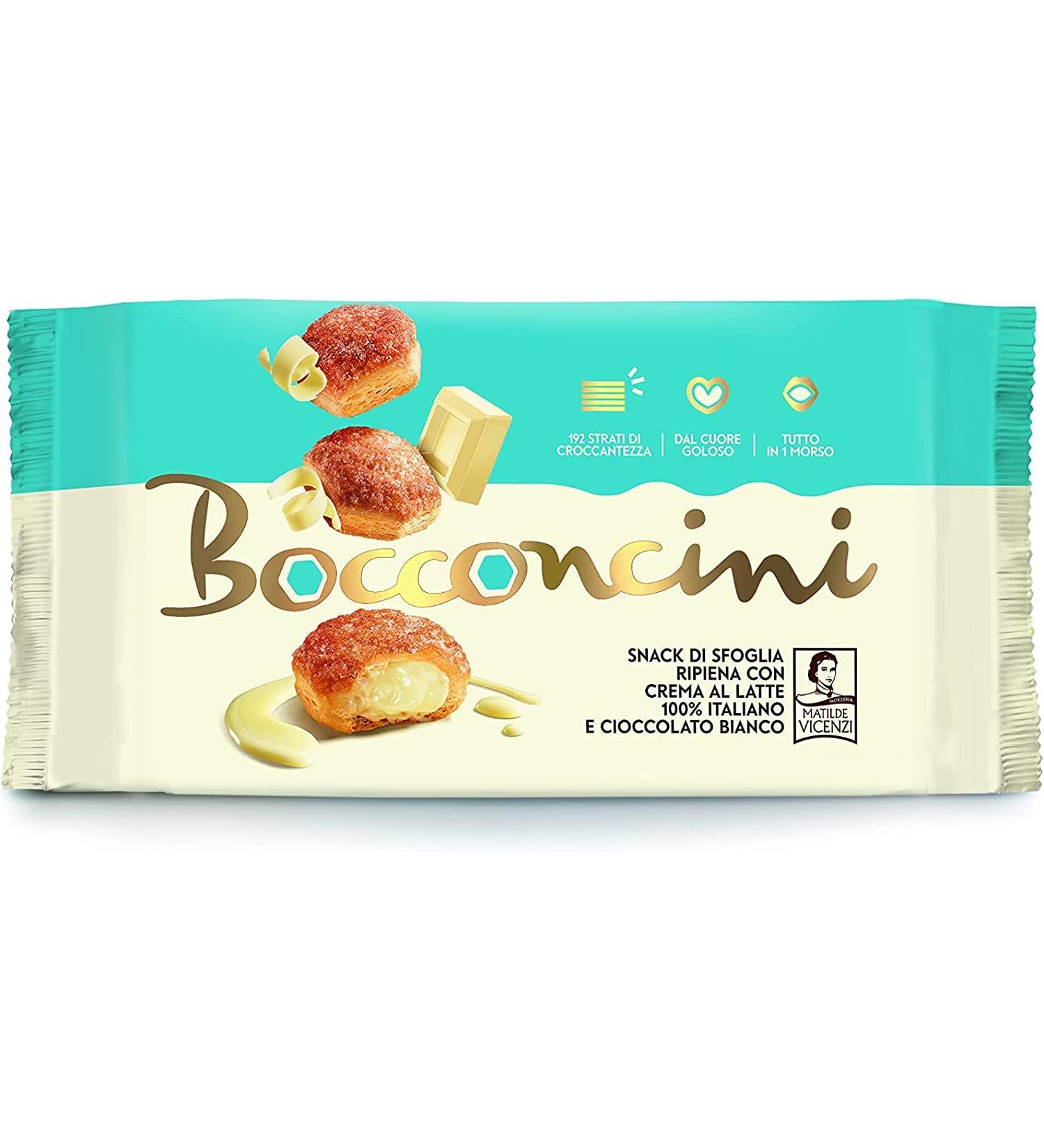 Matilde Vicenzi Bocconcini with milk cream and white chocolate 100G - Buy Online on GoSupps.com