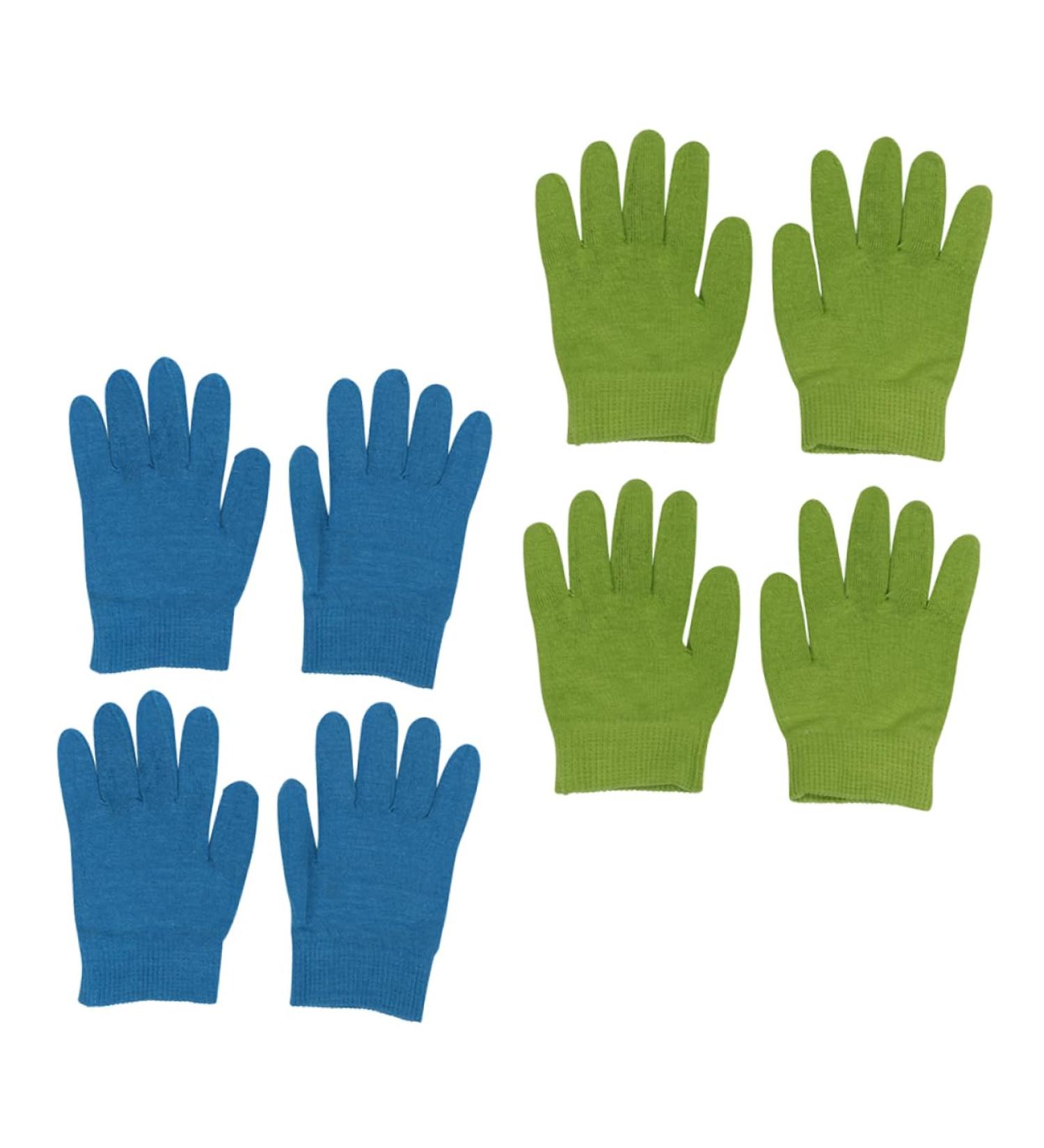 minkissy 4 Pairs Moisturizing Gloves Gloves Hands Peeling Masks Hydrating Gloves Moisturizing Spa Gloves Dead Skin Gloves Moisturizing Gel Gloves Dryness Nursing Kit Cotton Miss - Buy Online on GoSupps.com