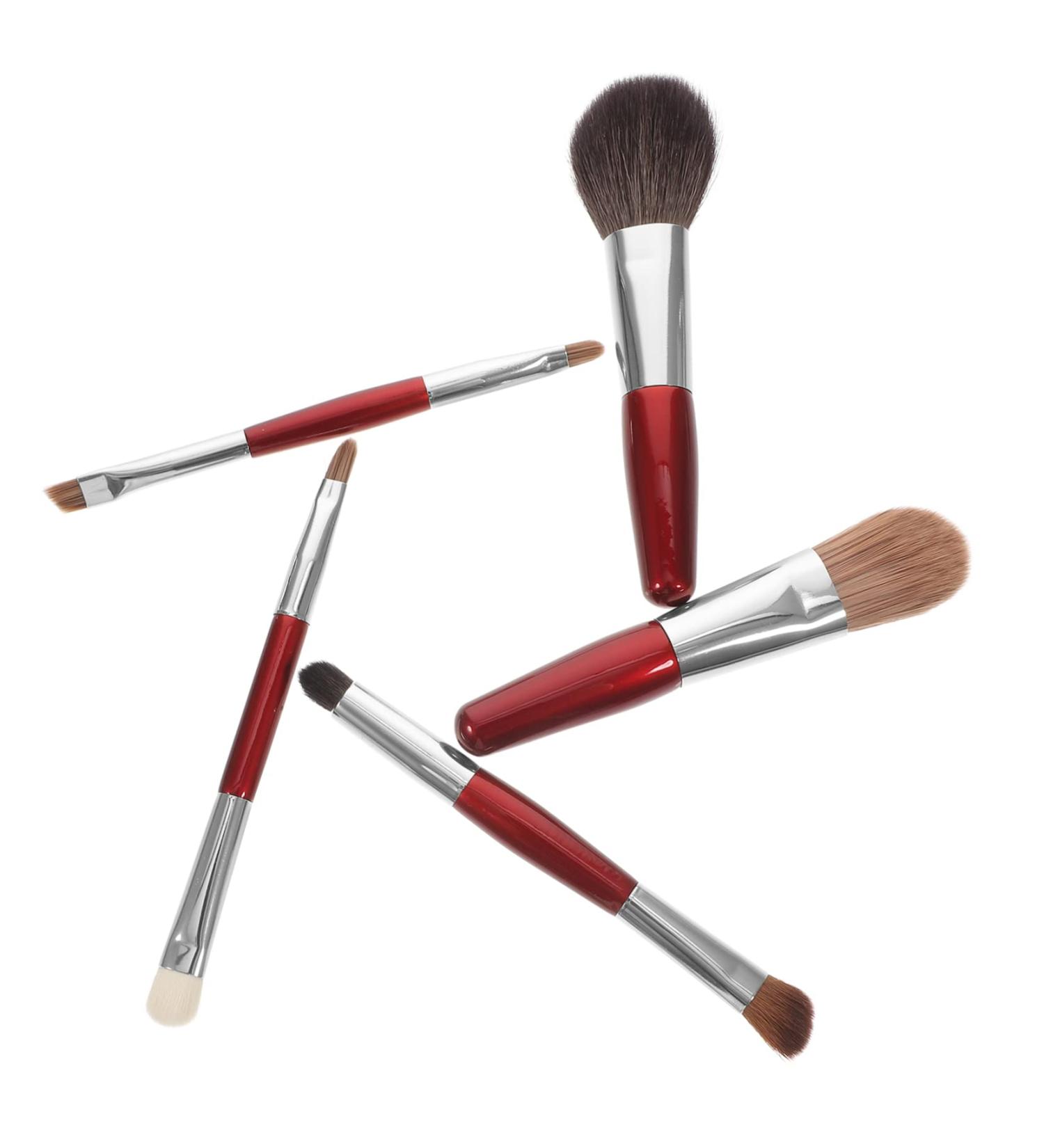 BIUDECO 1 Set Makeup Brush with Bag Blush Women Makeup Supplies Beauty Supply Applicator Women Makeup Make up Brush Face Makeup Brush Tool Cosmetic Aluminum Tube Travel - Buy Online on GoSupps.com
