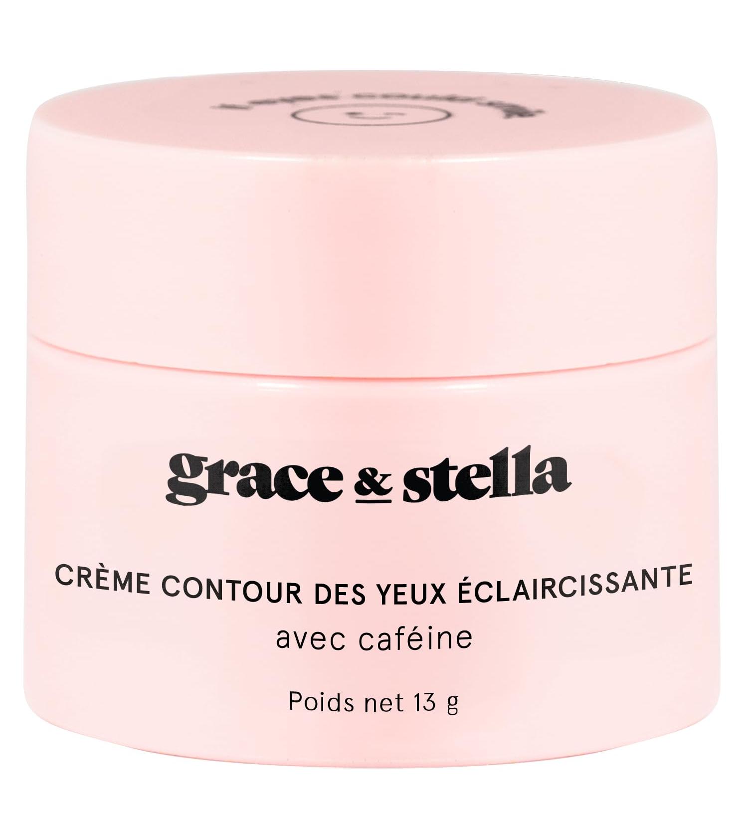 grace & stella Cr me Contour des Yeux Anti Rides et pour les Cernes - Cr me Anti Cernes Yeux la Caf ine Anti-Age et claircissante Fabriqu e aux USA Vegan (13 g) - Buy Online on GoSupps.com