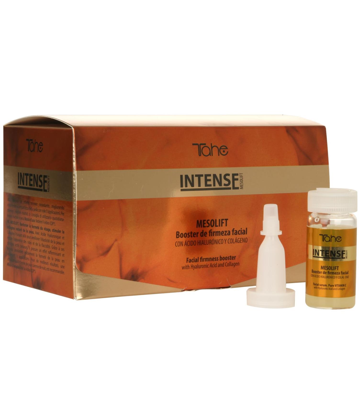  Tahe Tahe Intense Mesolift Facial Firming Booster with hyaluronic acid and collagen for a tightening effect (6 x 10 ml) - Buy Online on GoSupps.com
