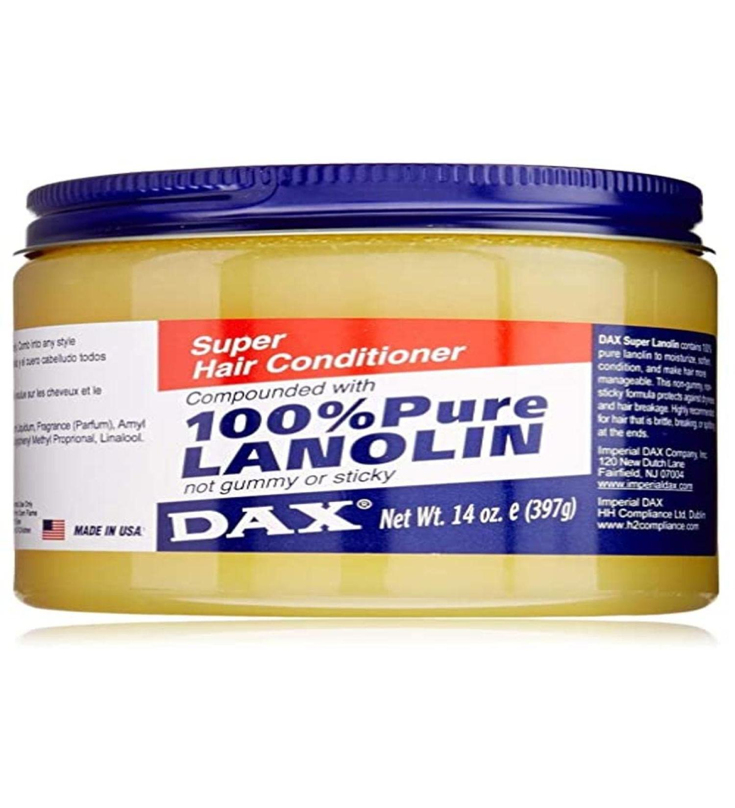 Dax Super Lanolin Hair Conditioner  14 Ounce