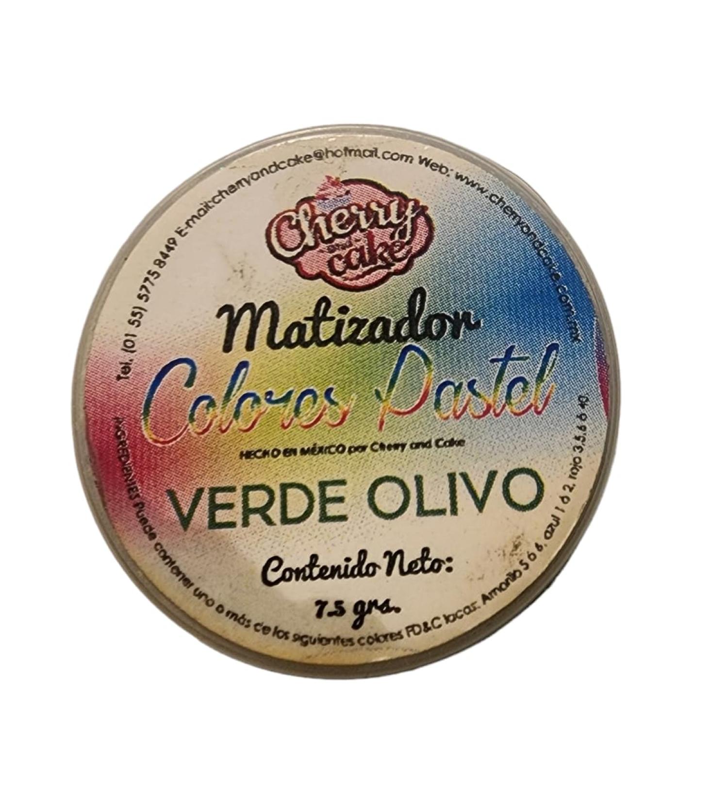 Matizador Verde Olivo (pastel)