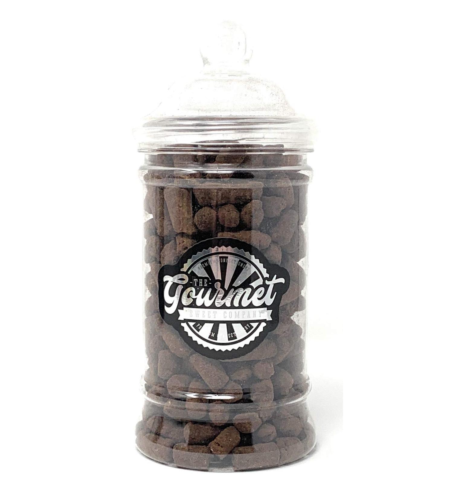 Mint Chocolate Nibs Victorian Gift Jar by The Gourmet Sweet Company