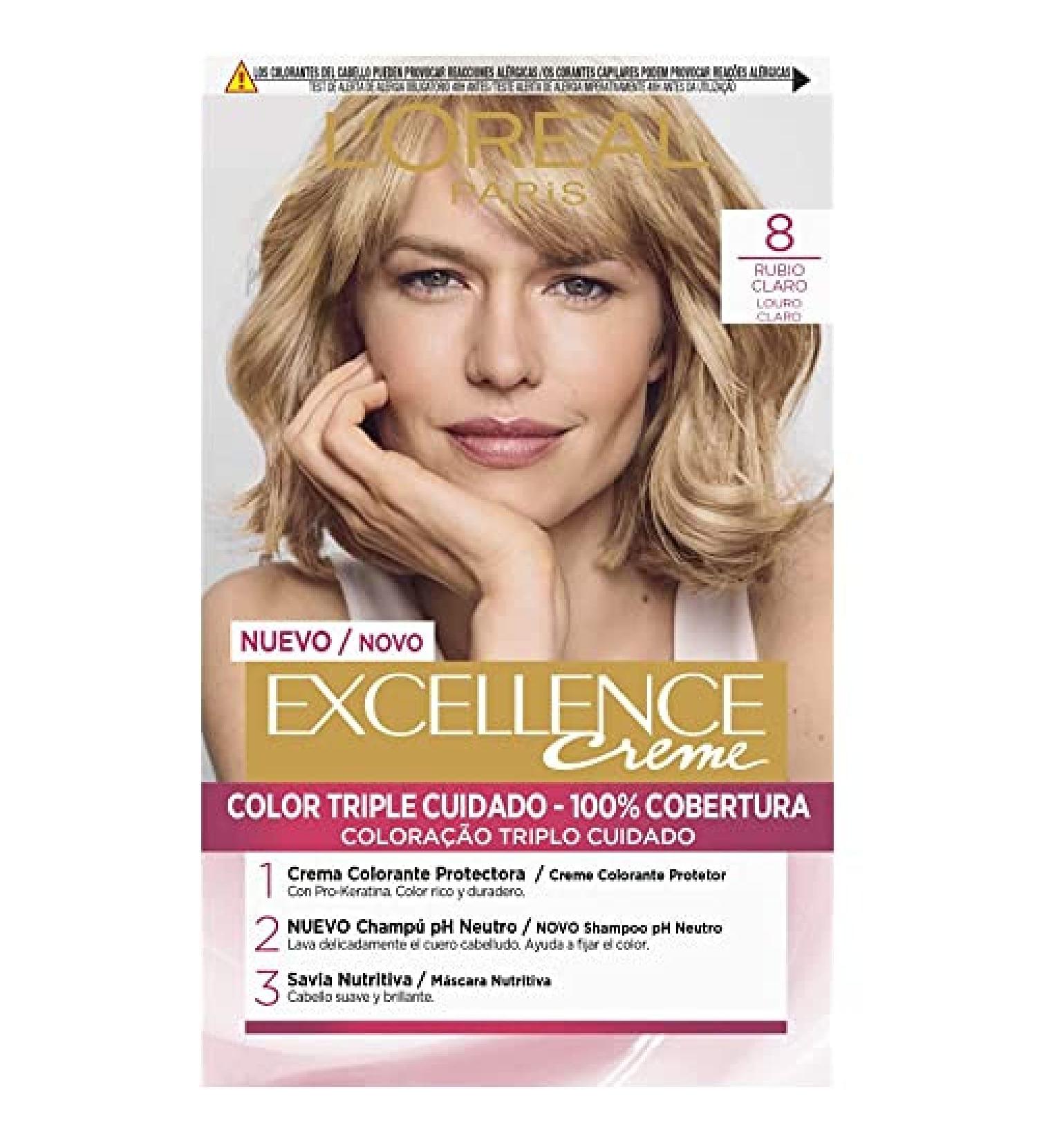 L'Or al Paris Excellence Cr me N.8 - Premium Hair Color for Radiant Long-Lasting Color | Shop Internationally - Buy Online on GoSupps.com