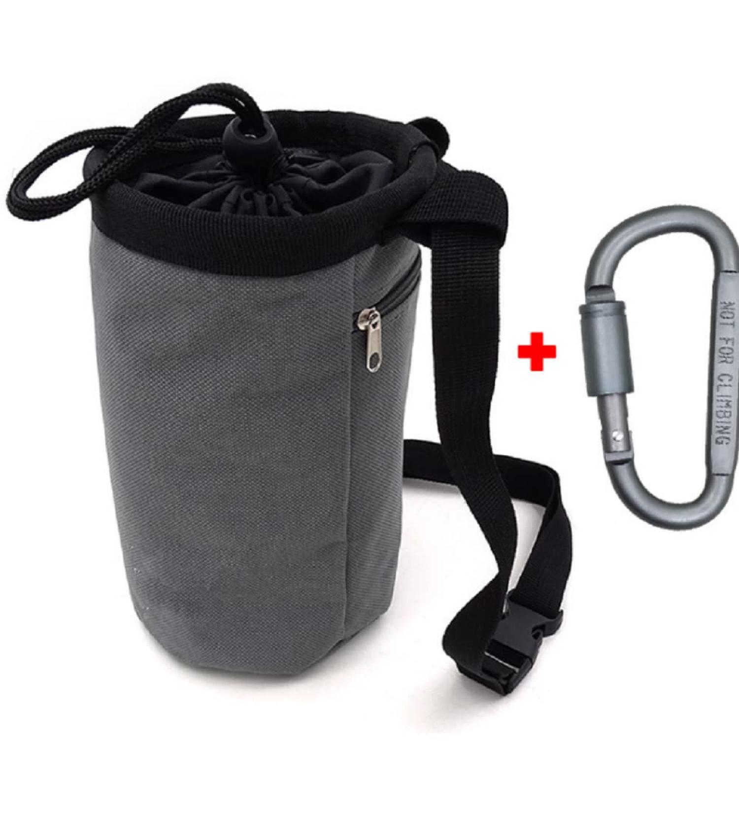Rock Climbing Chalk Bag - Barrel Design with Climbing Buckle for Gym and Cross Fitness - Buy Online on GoSupps.com